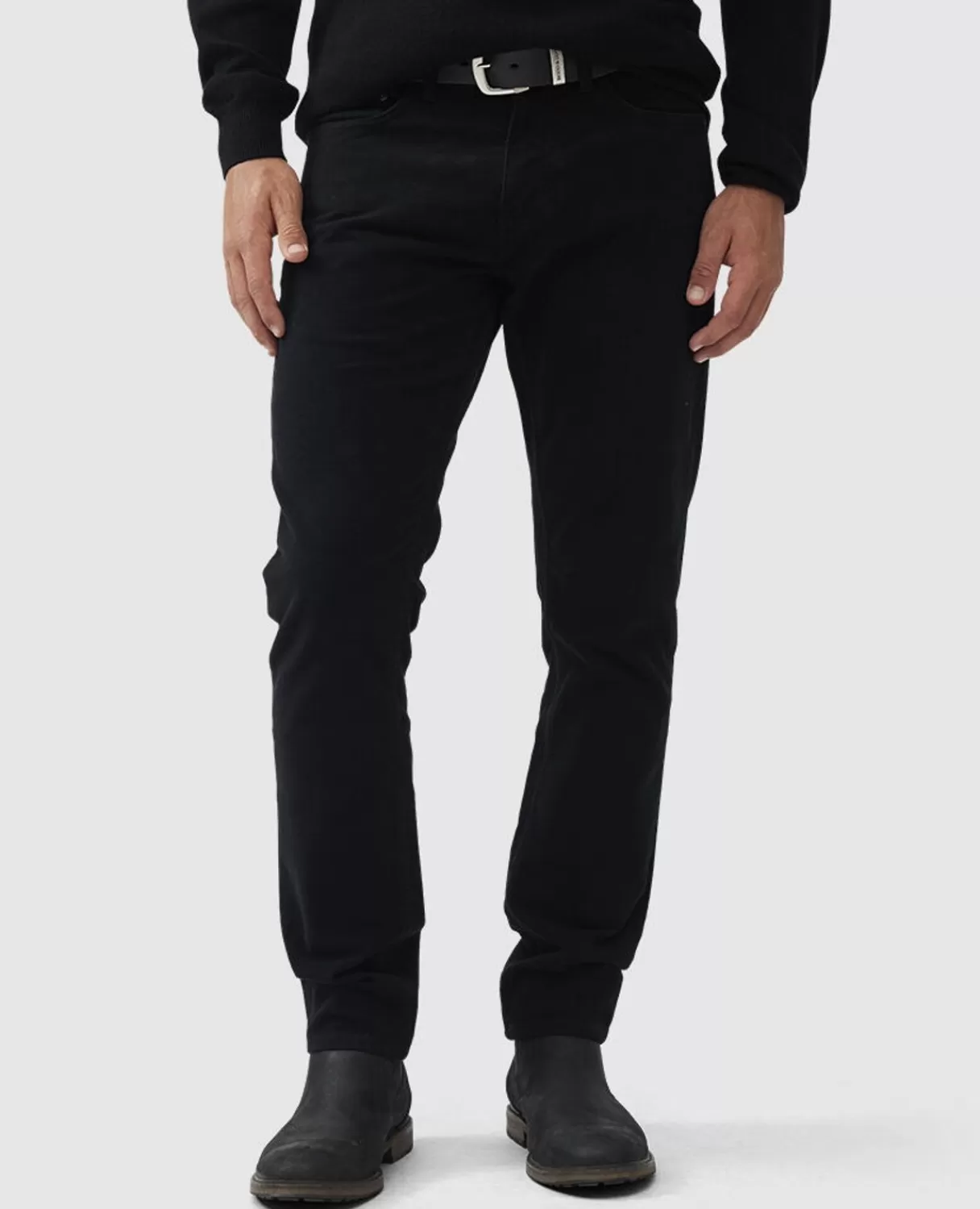 Discount Rodd & Gunn Albury Straight Jean Nero