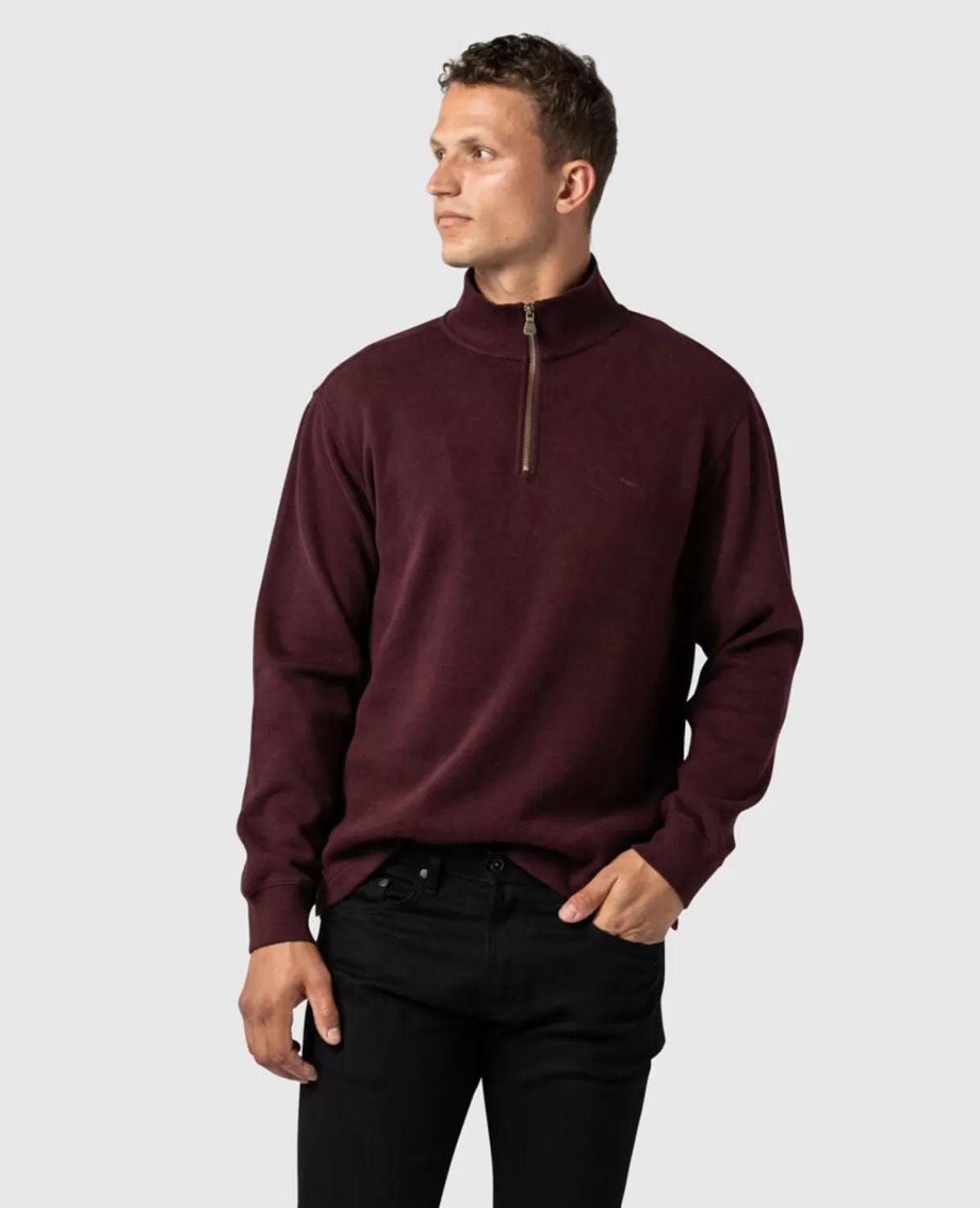 Best Rodd & Gunn Alton Ave Sweat Claret