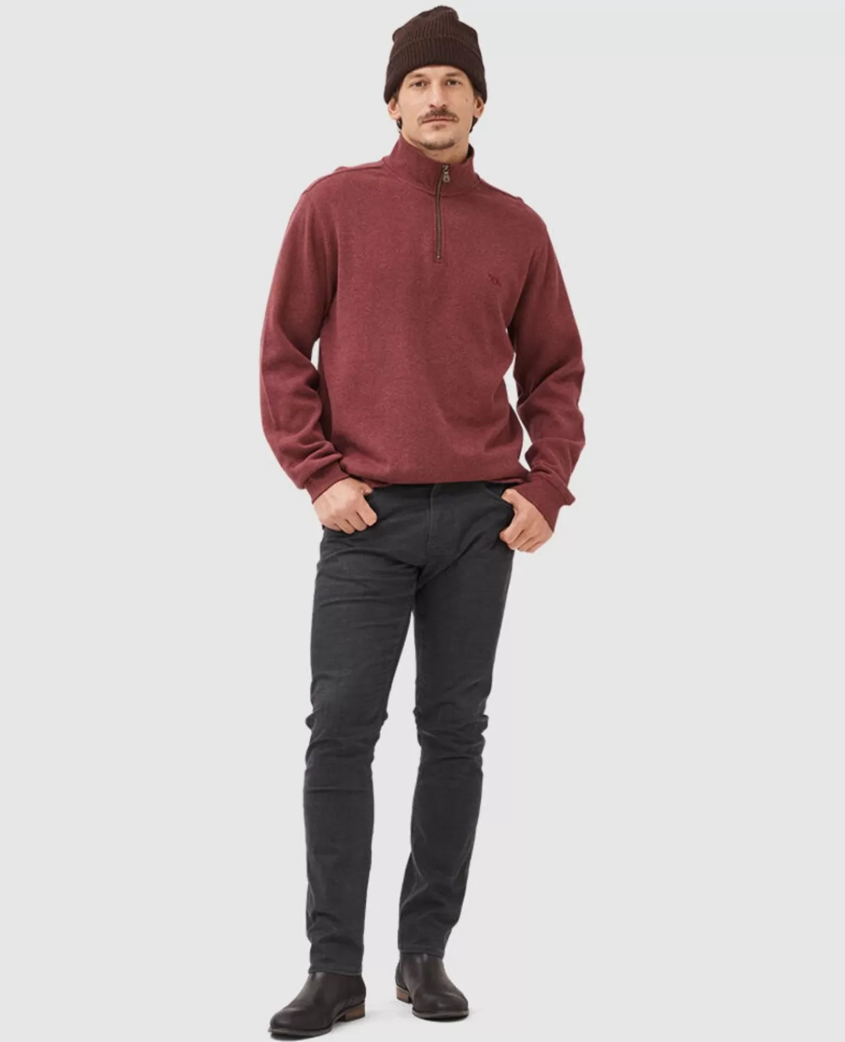 Flash Sale Rodd & Gunn Alton Ave Sweat Cranberry