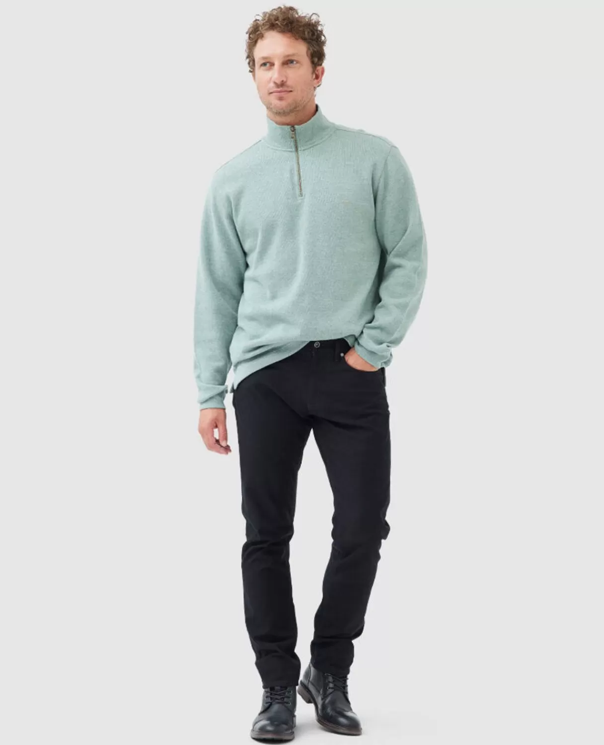 Clearance Rodd & Gunn Alton Ave Sweat Sage