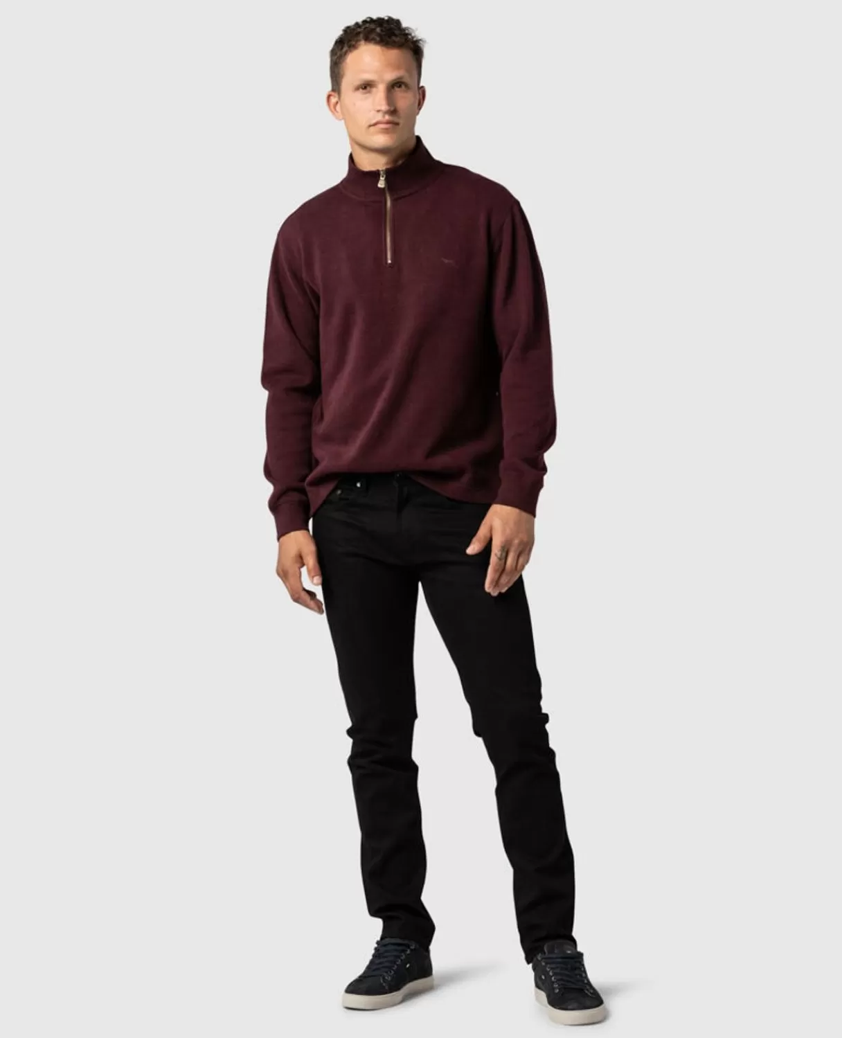 Best Rodd & Gunn Alton Ave Sweat Claret