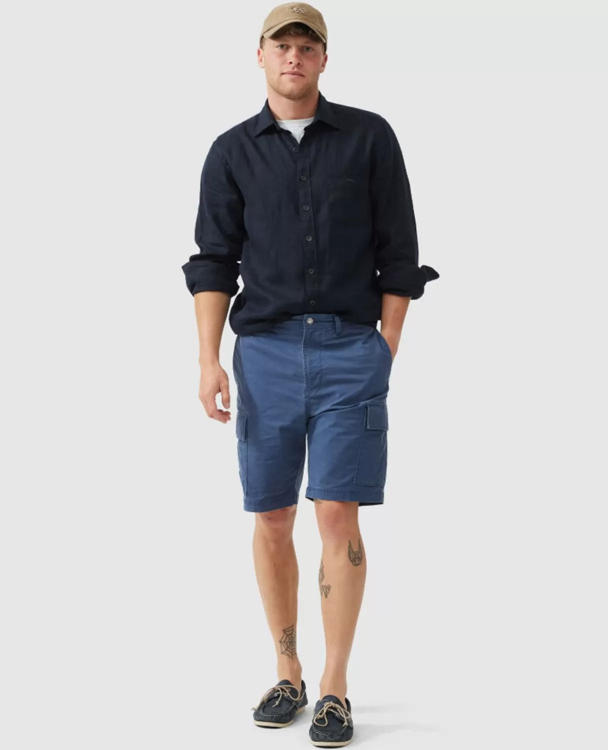 Store Rodd & Gunn Arkles Bay Utility 9" Short Denim