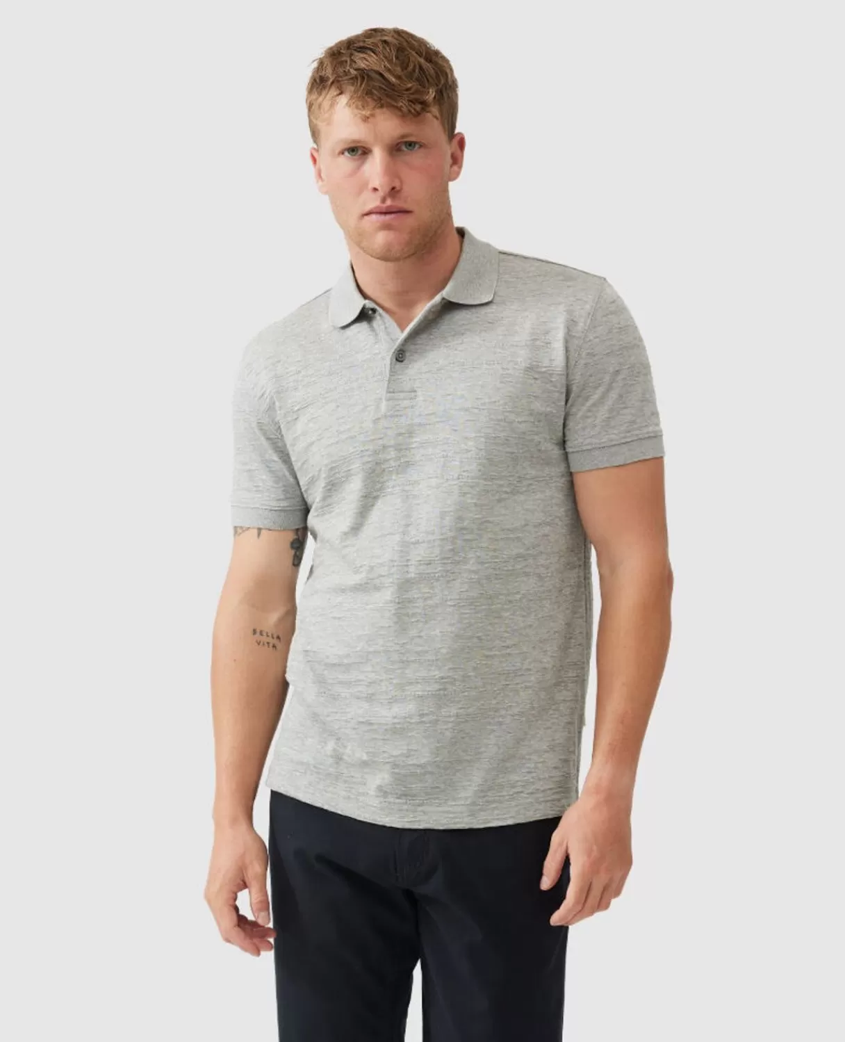 Best Sale Rodd & Gunn Banks Road Sports Fit Polo Smoke