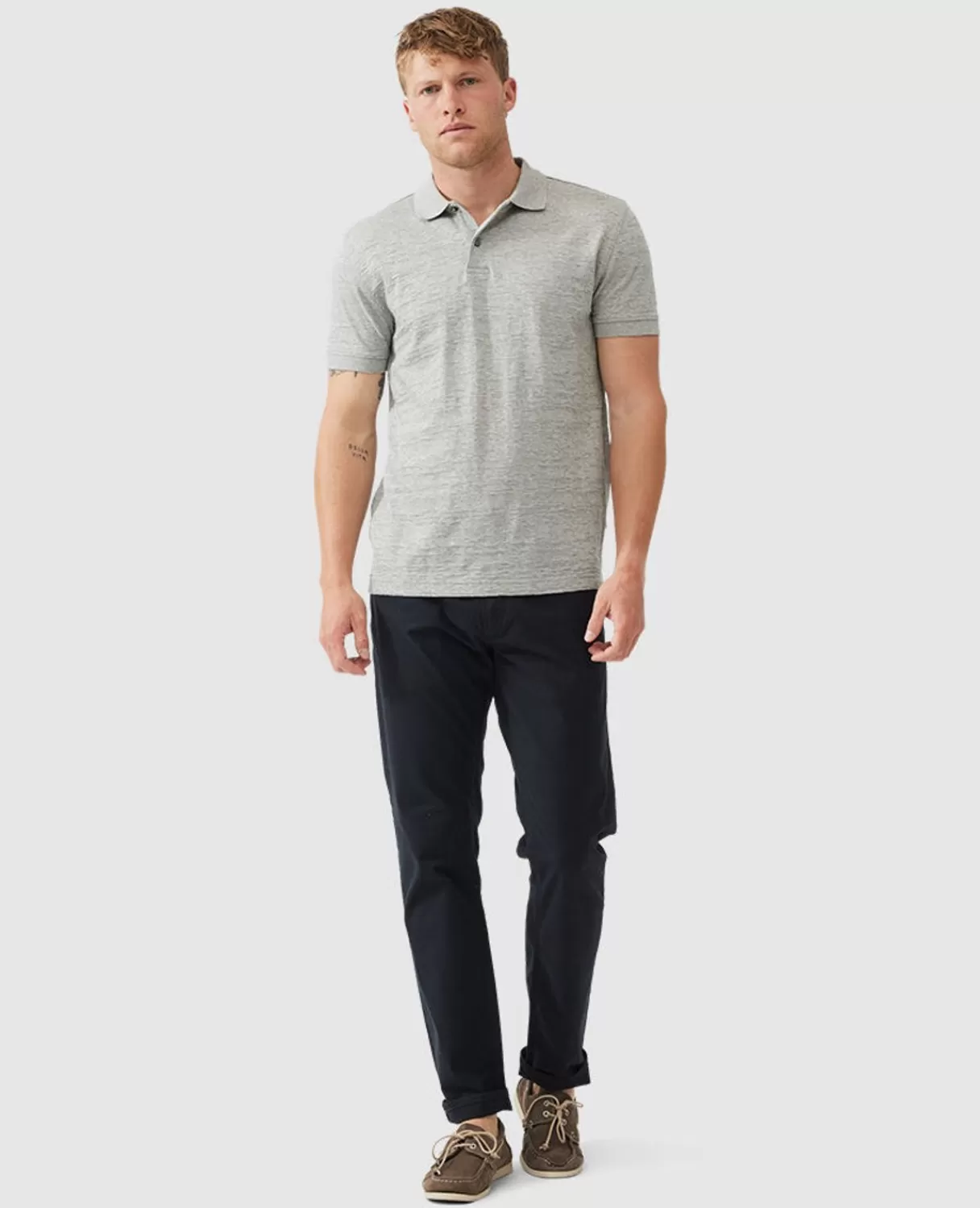 Best Sale Rodd & Gunn Banks Road Sports Fit Polo Smoke