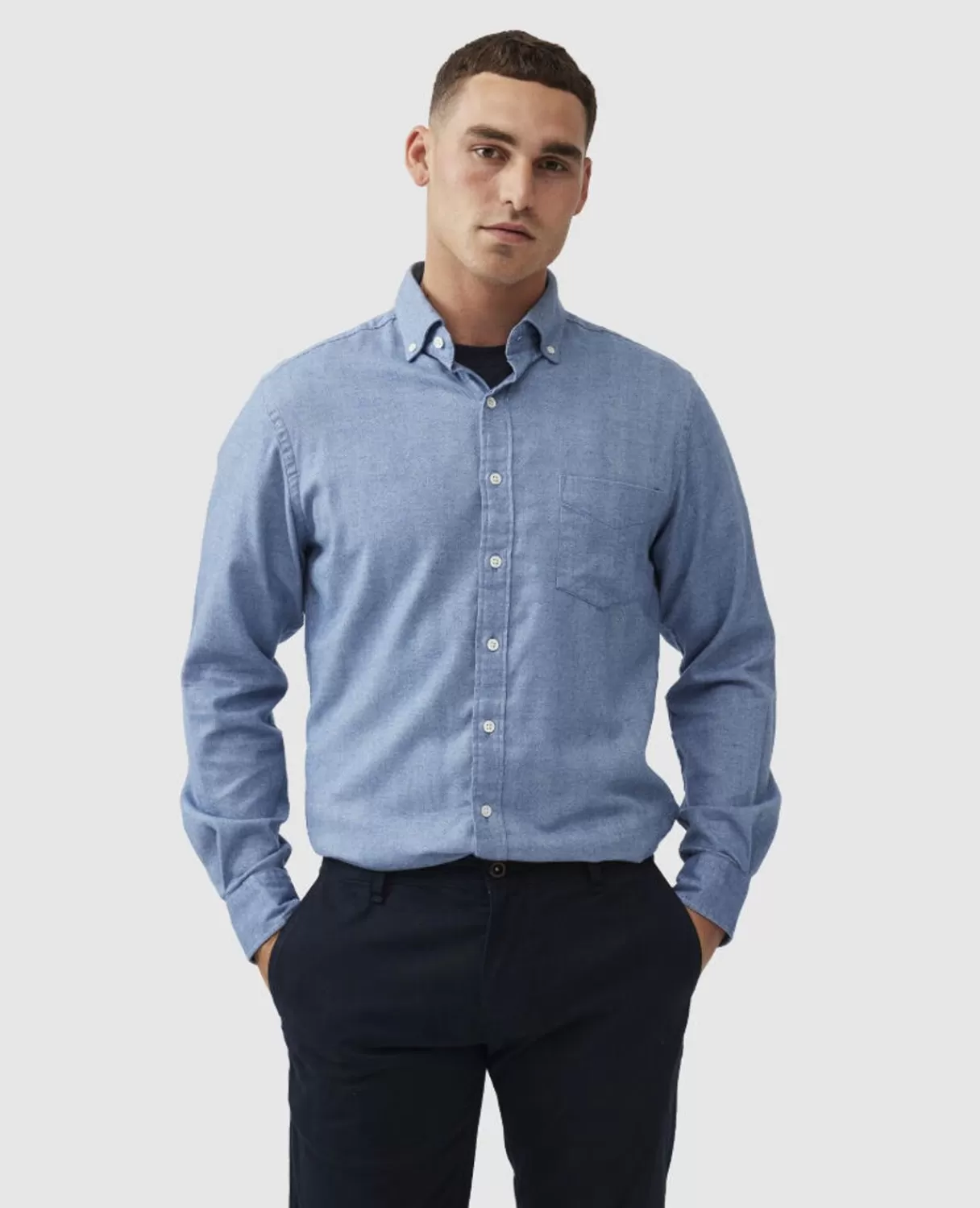 Flash Sale Rodd & Gunn Barrhill Sports Fit Shirt Chambray