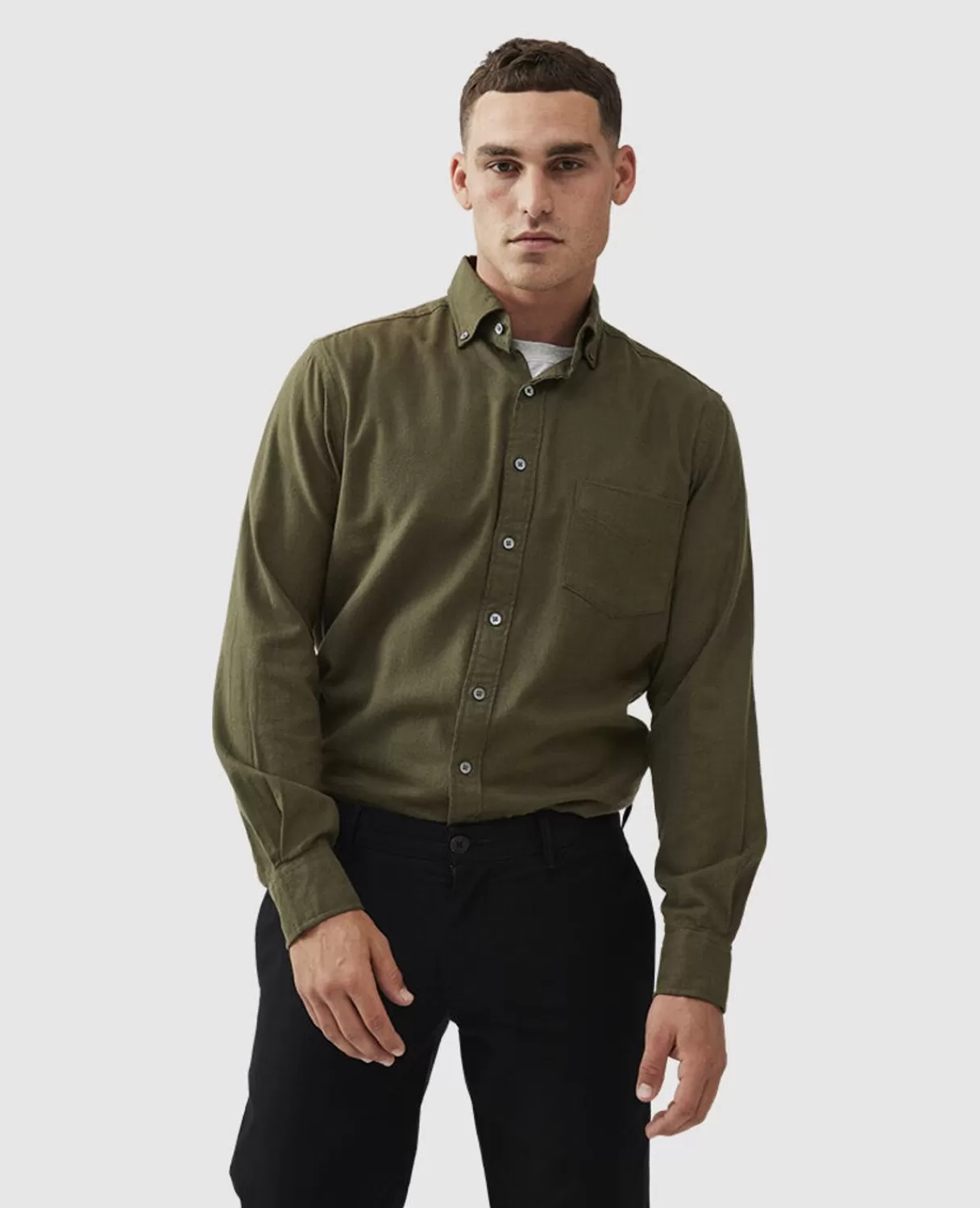 Best Sale Rodd & Gunn Barrhill Sports Fit Shirt Loden