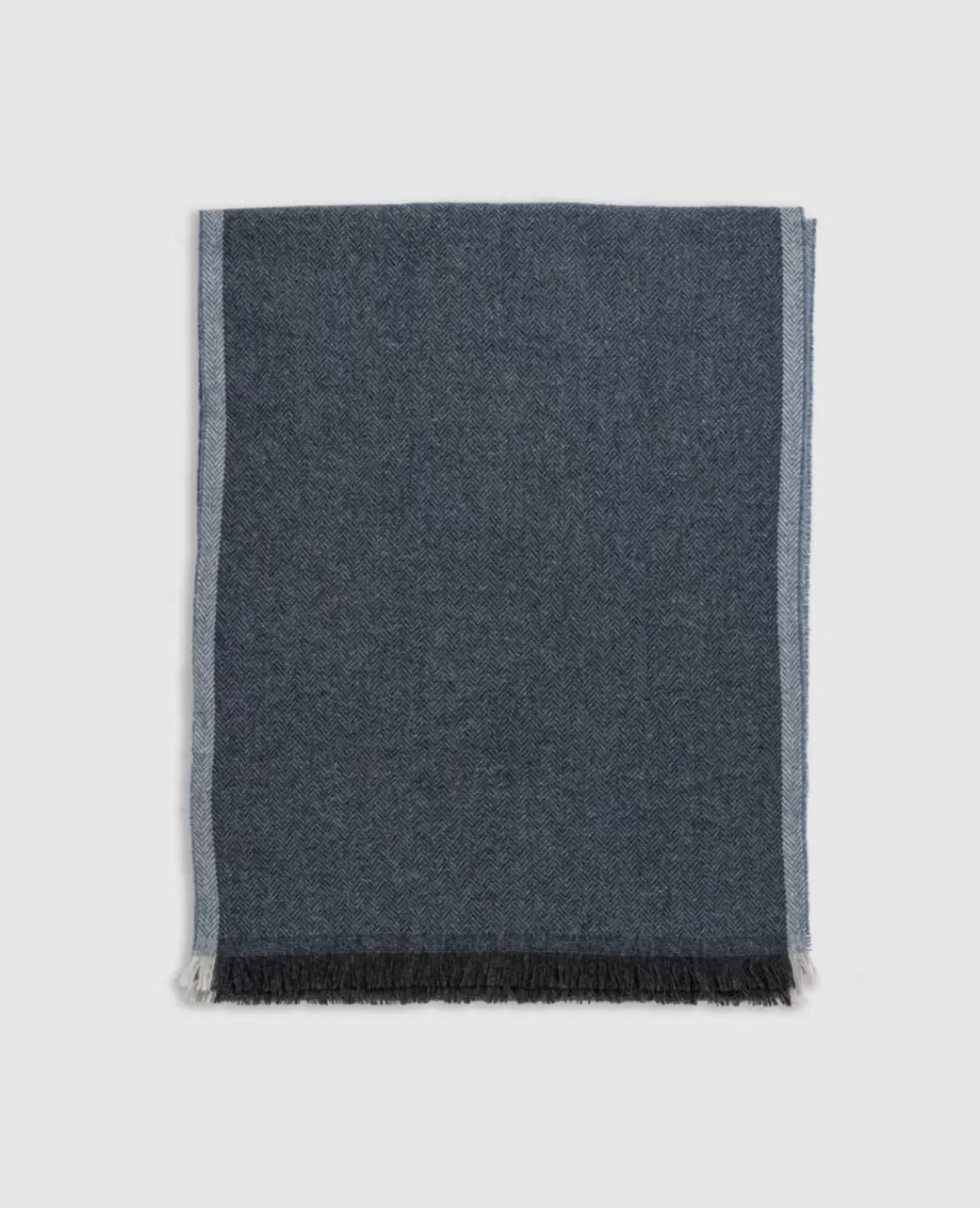 New Rodd & Gunn Chancery Place Scarf Denim Multi