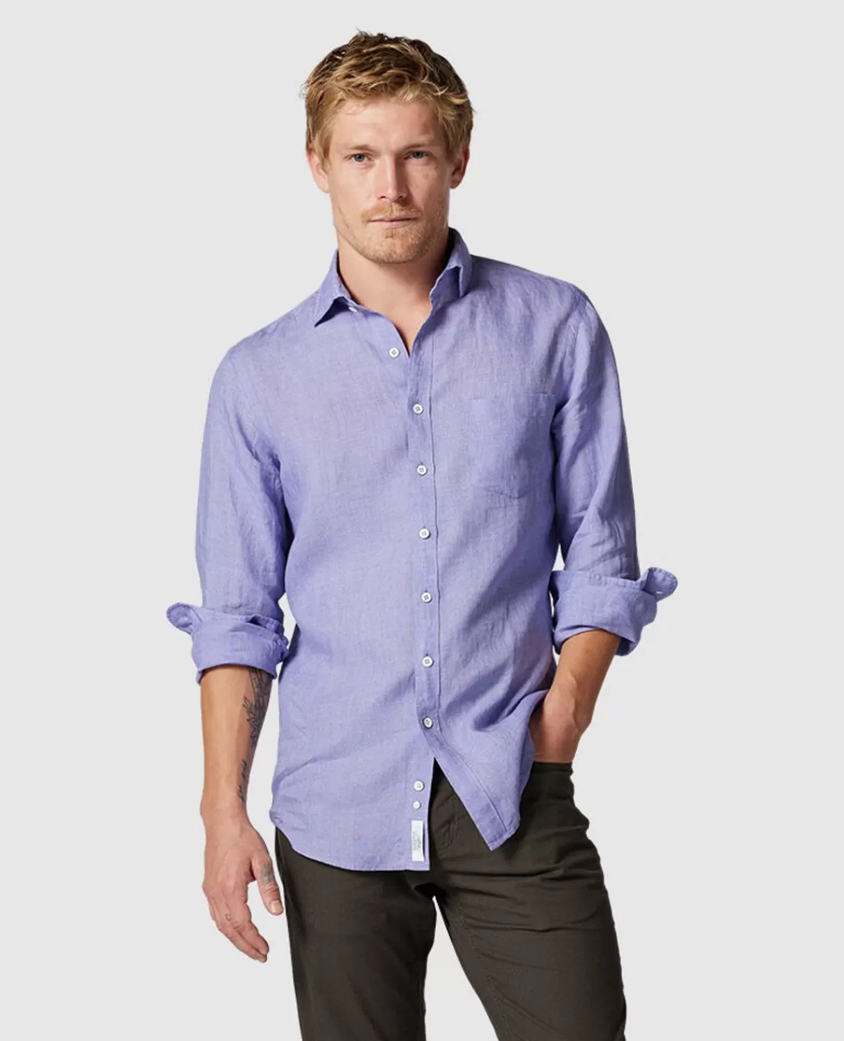 Flash Sale Rodd & Gunn Coromandel Sports Fit Shirt Lavender