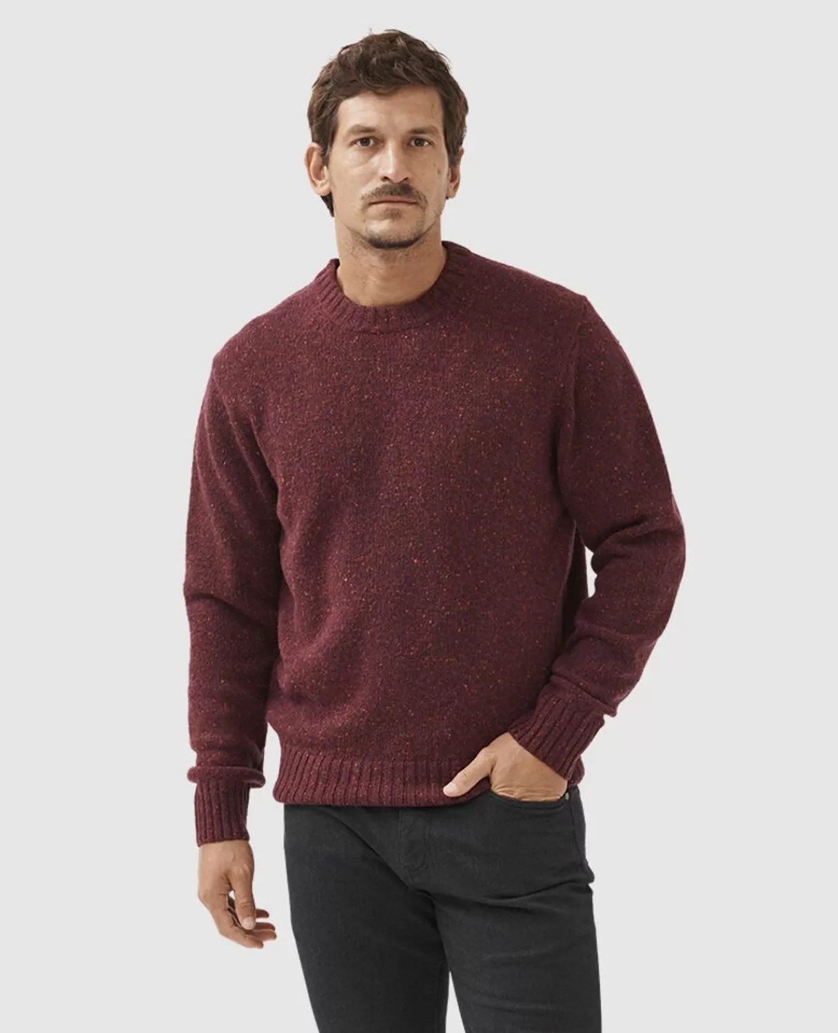 Hot Rodd & Gunn Cox Road Knit Garnet