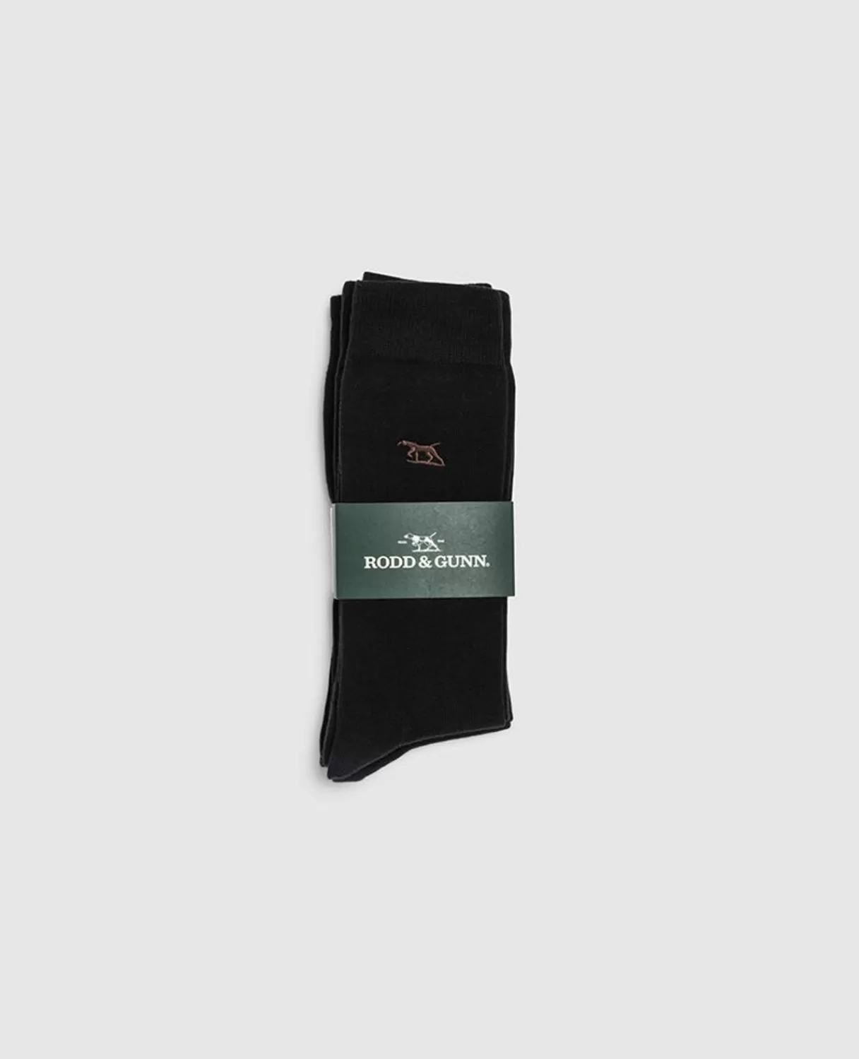 New Rodd & Gunn Dry Plains Three Pack Socks Onyx