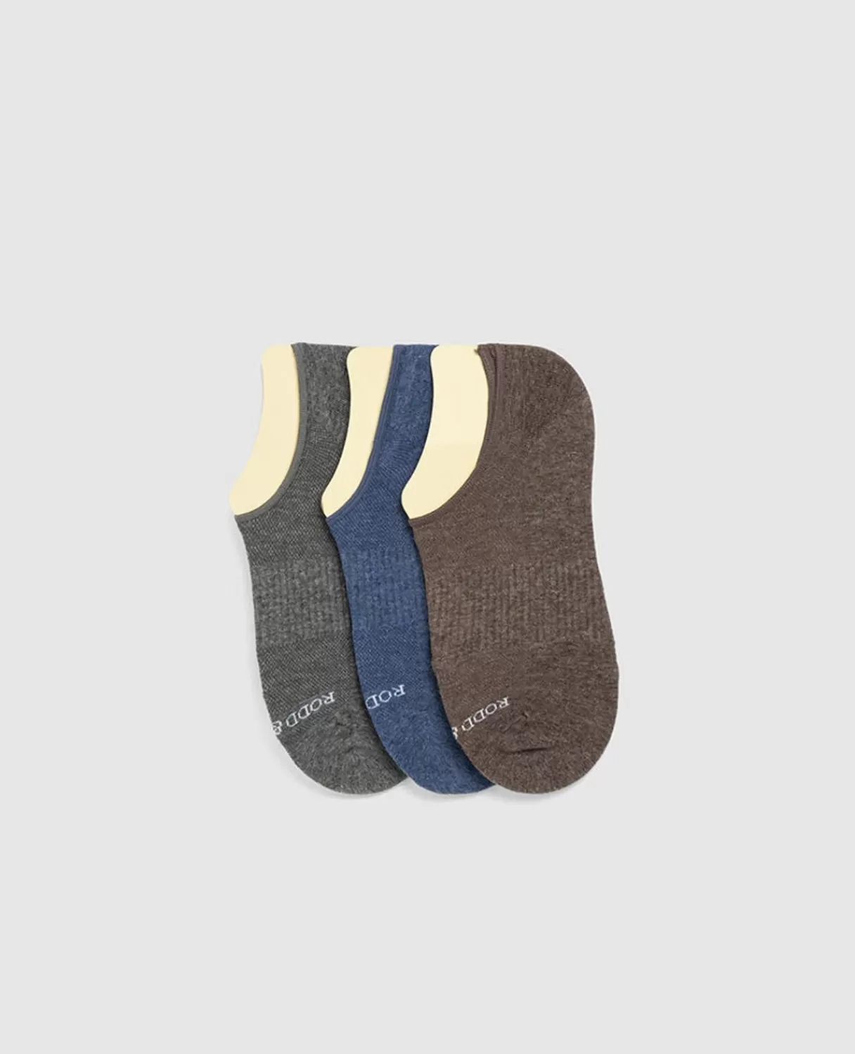 Fashion Rodd & Gunn Edgecumbe No-Show Three Pack Sock Washed Multi