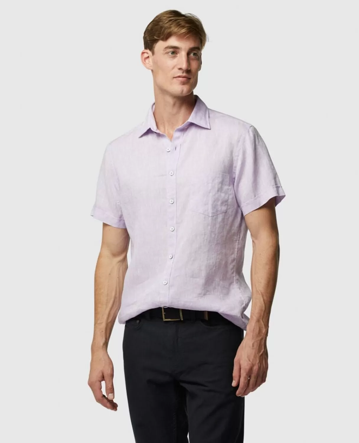 Flash Sale Rodd & Gunn Ellerslie Sports Fit Shirt Lilac