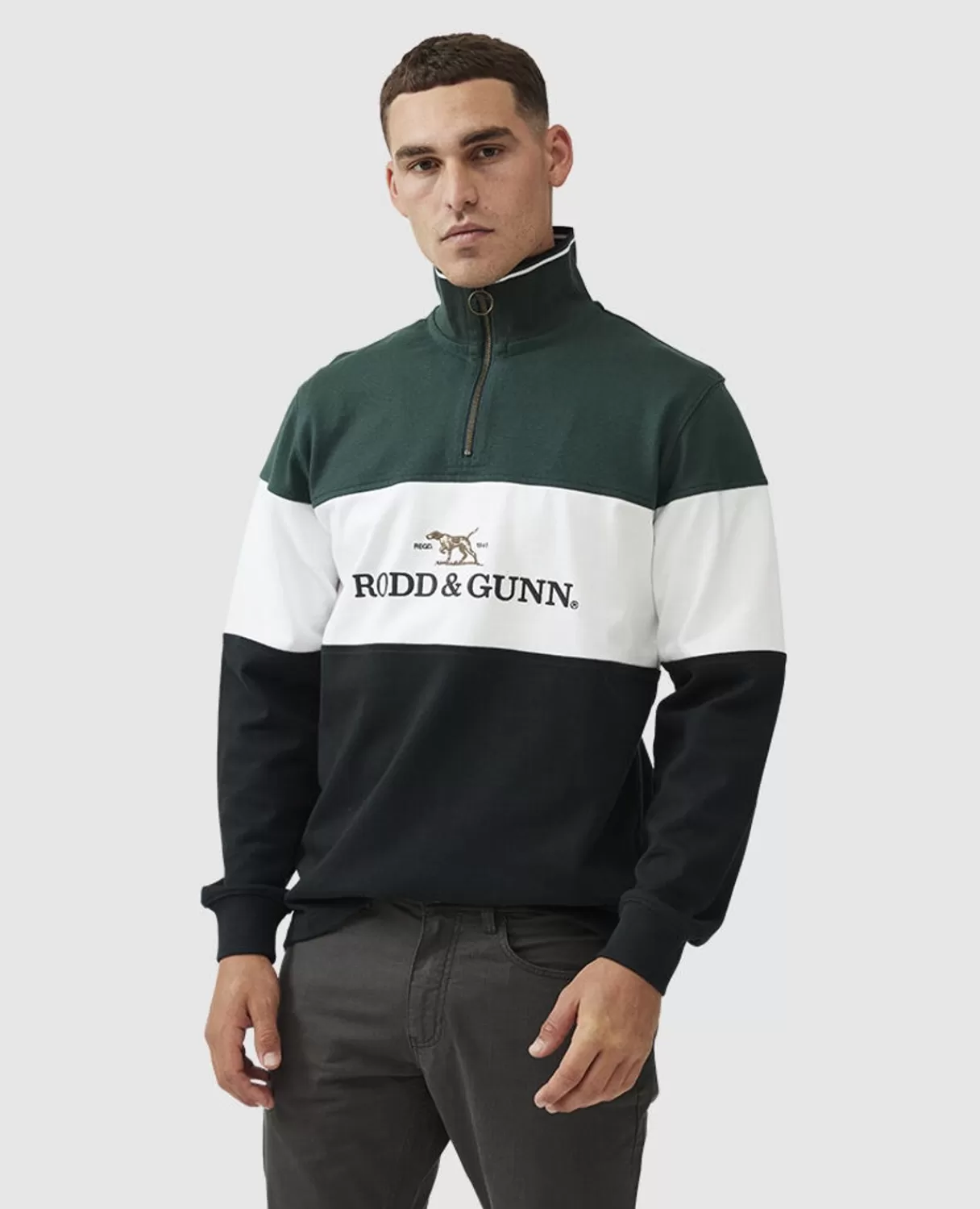 Best Sale Rodd & Gunn Ers Peak Sweat Forest