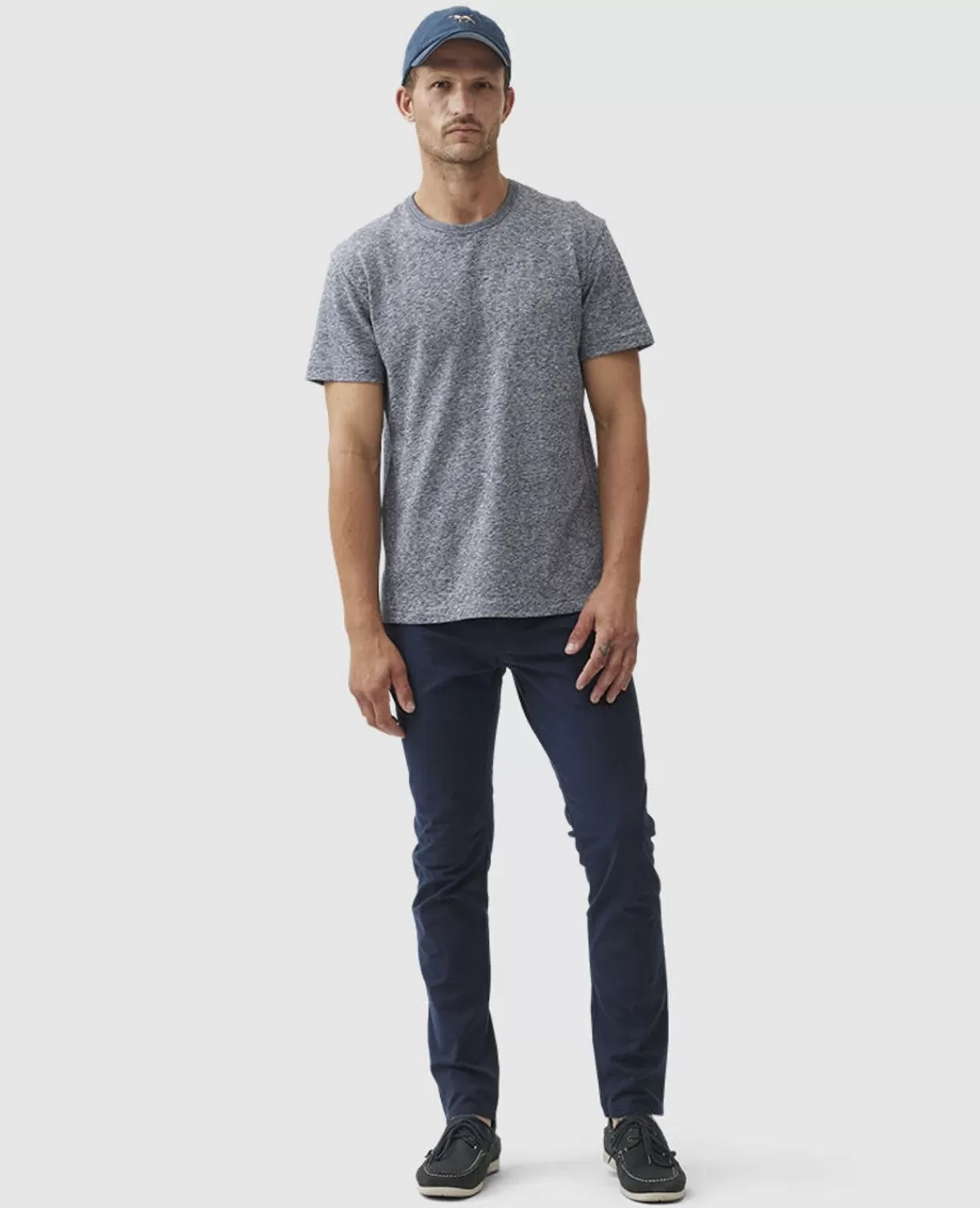 Outlet Rodd & Gunn Fairfield Sports Fit T-Shirt Denim