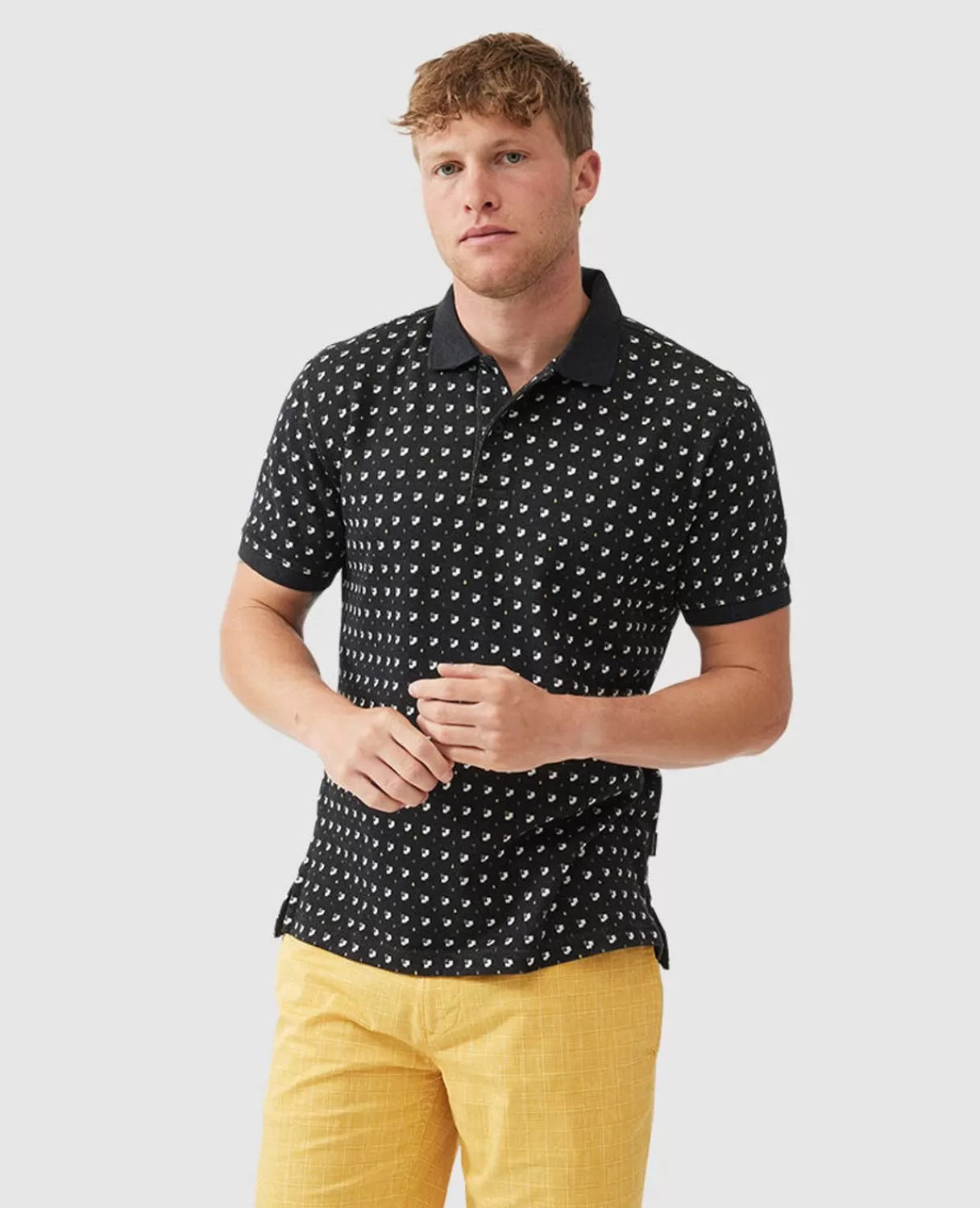 Store Rodd & Gunn Five Roads Sports Fit Polo Onyx