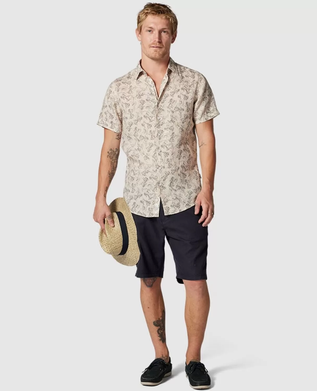 Best Sale Rodd & Gunn Flax Island Sports Fit Shirt Sand