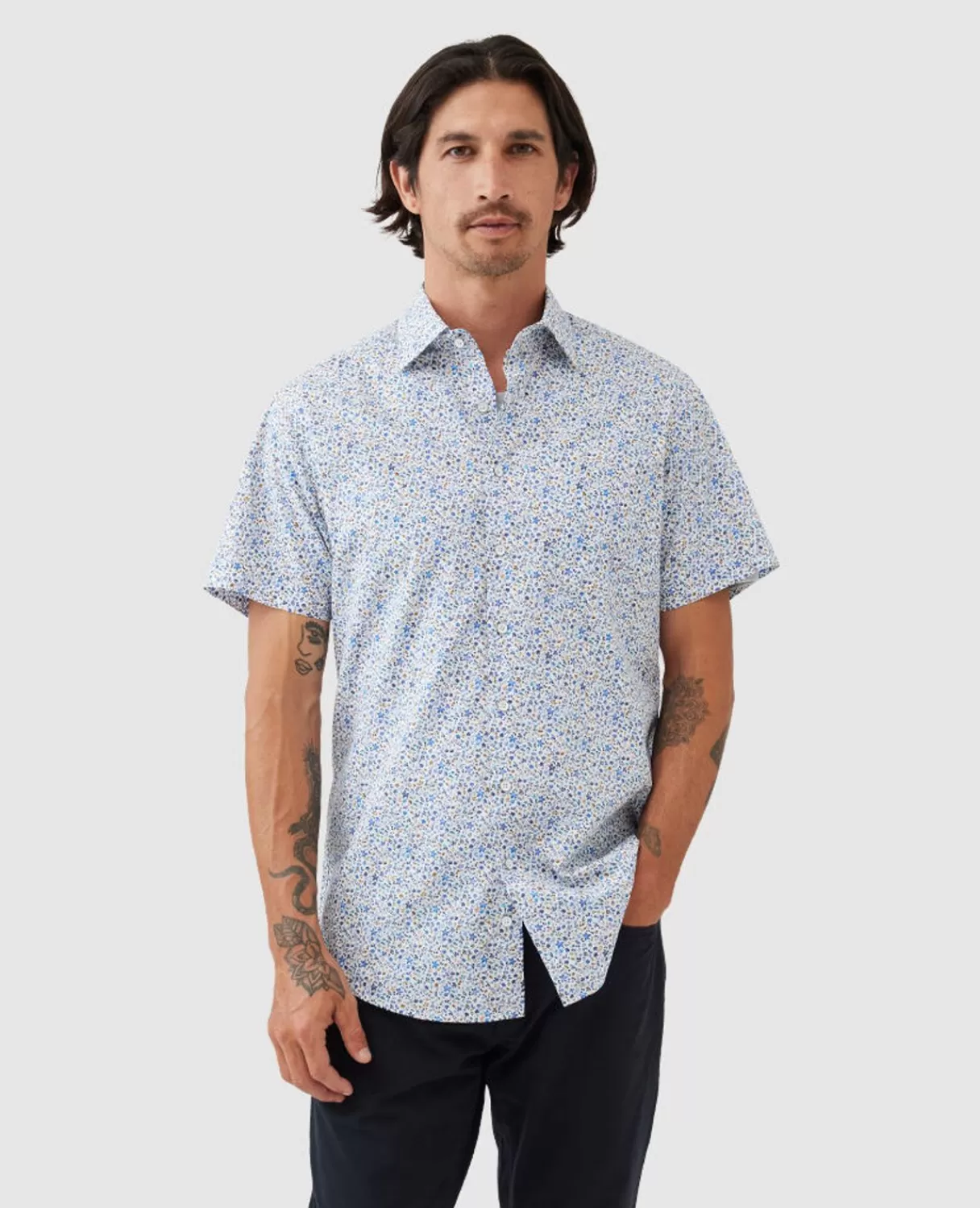 Flash Sale Rodd & Gunn Gale Street Sports Fit Shirt Snow