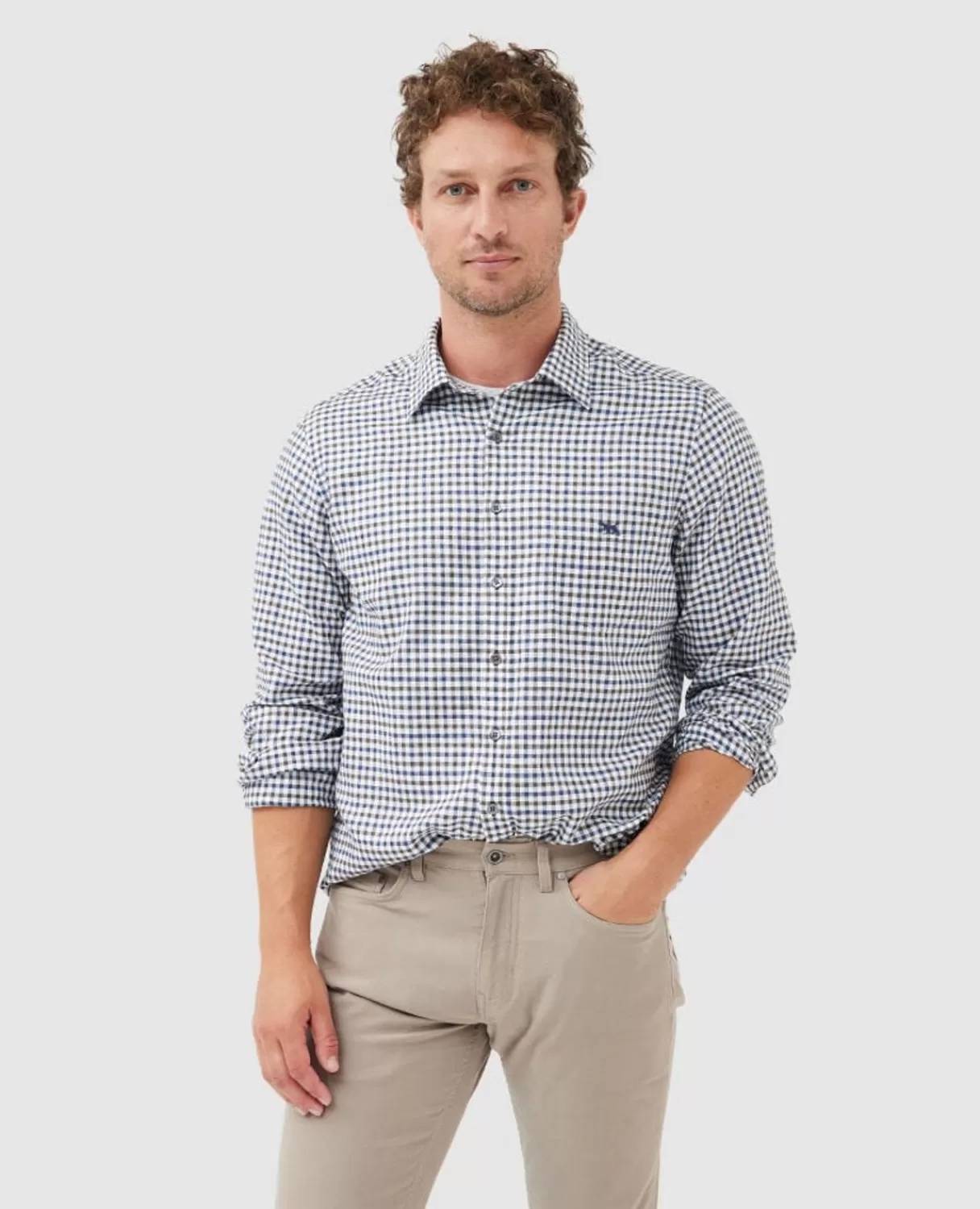 Cheap Rodd & Gunn Gebbies Valley Shirt Walnut