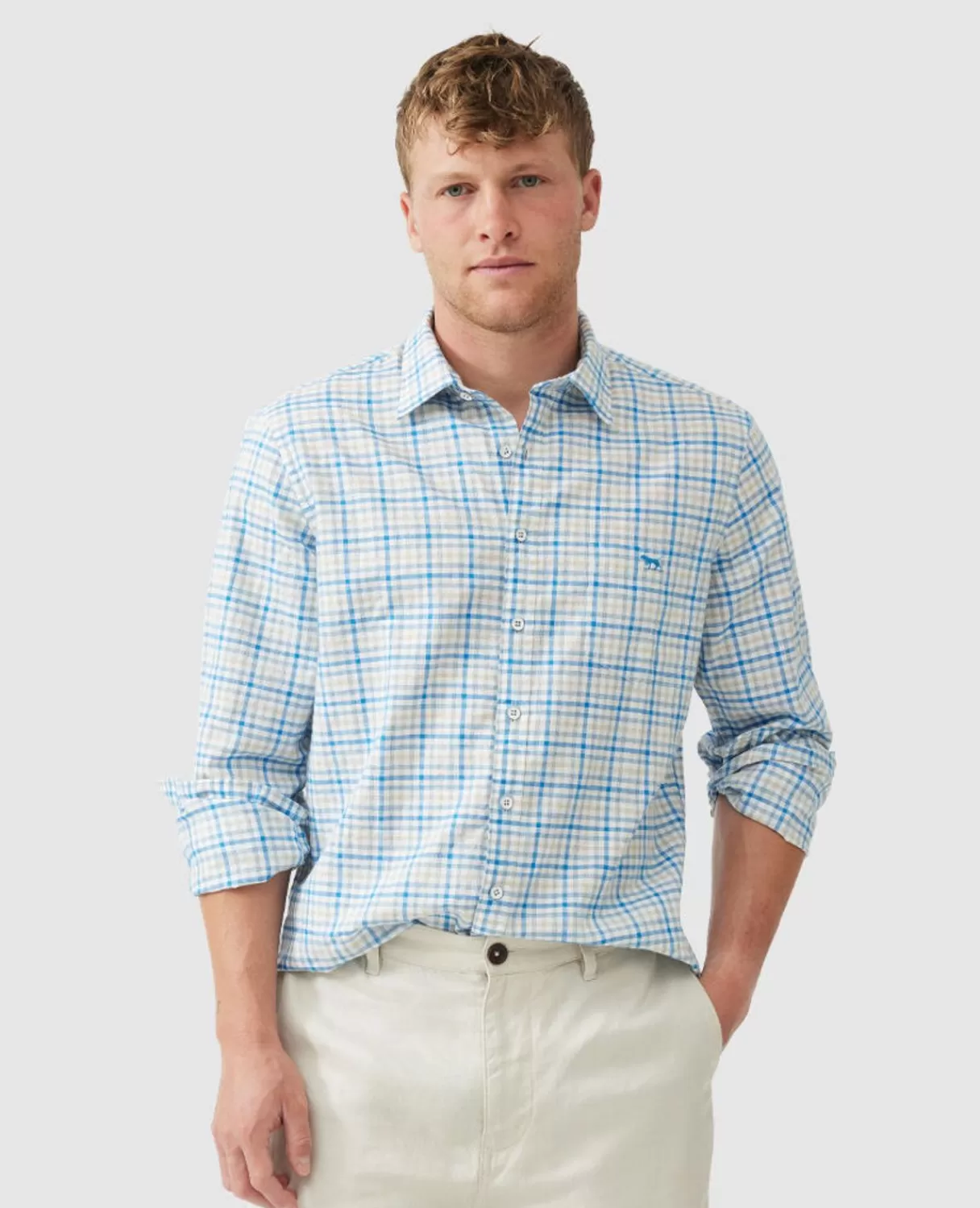 Cheap Rodd & Gunn Gebbies Valley Shirt River