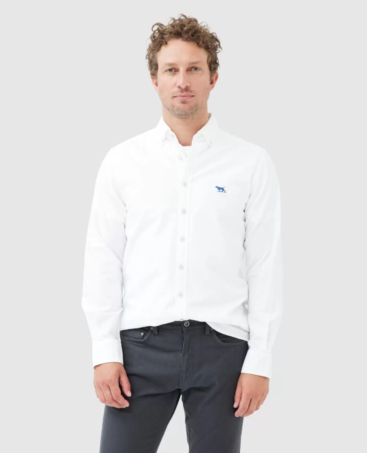 Best Rodd & Gunn Gunn Oxford Sports Fit Shirt Snow