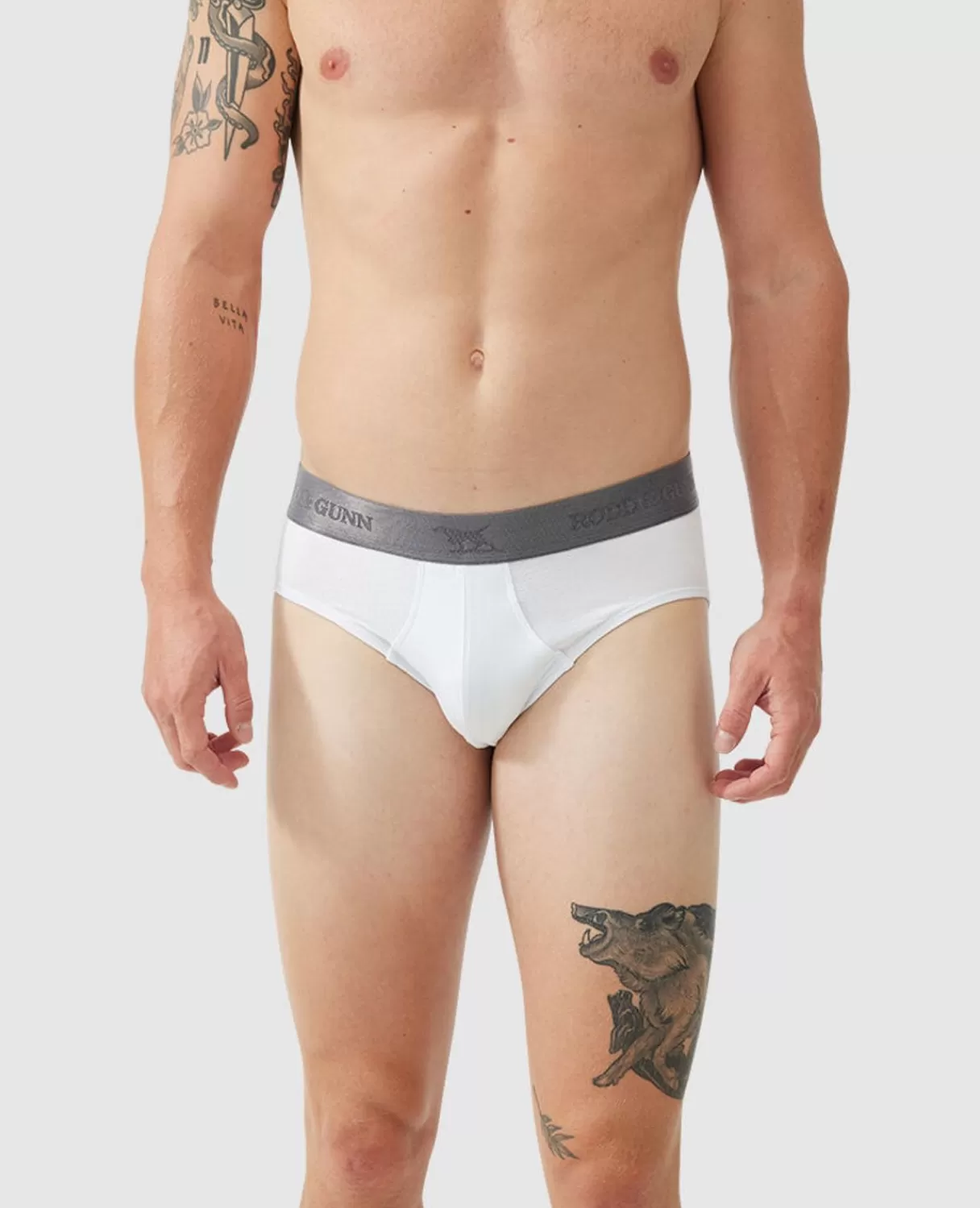 Hot Rodd & Gunn Gunn Shy Brief 3 Pack White