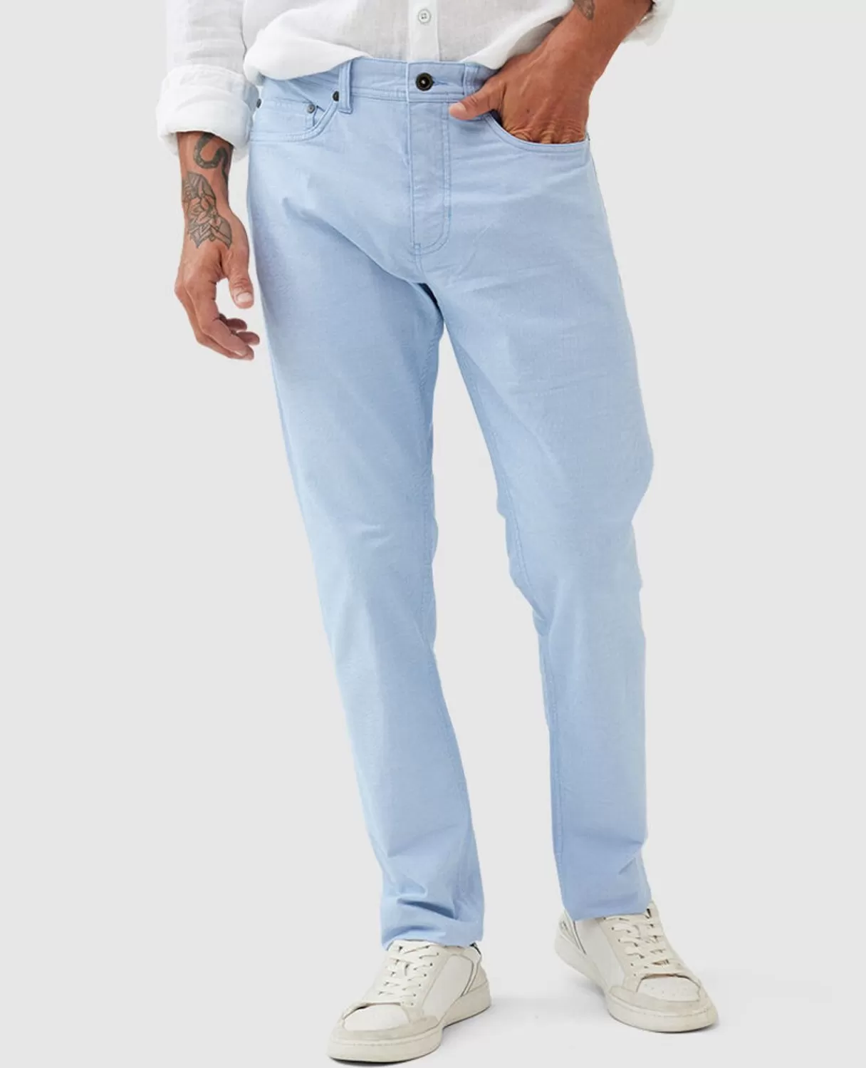 Sale Rodd & Gunn Gunn Straight Fit Jean Sky Blue