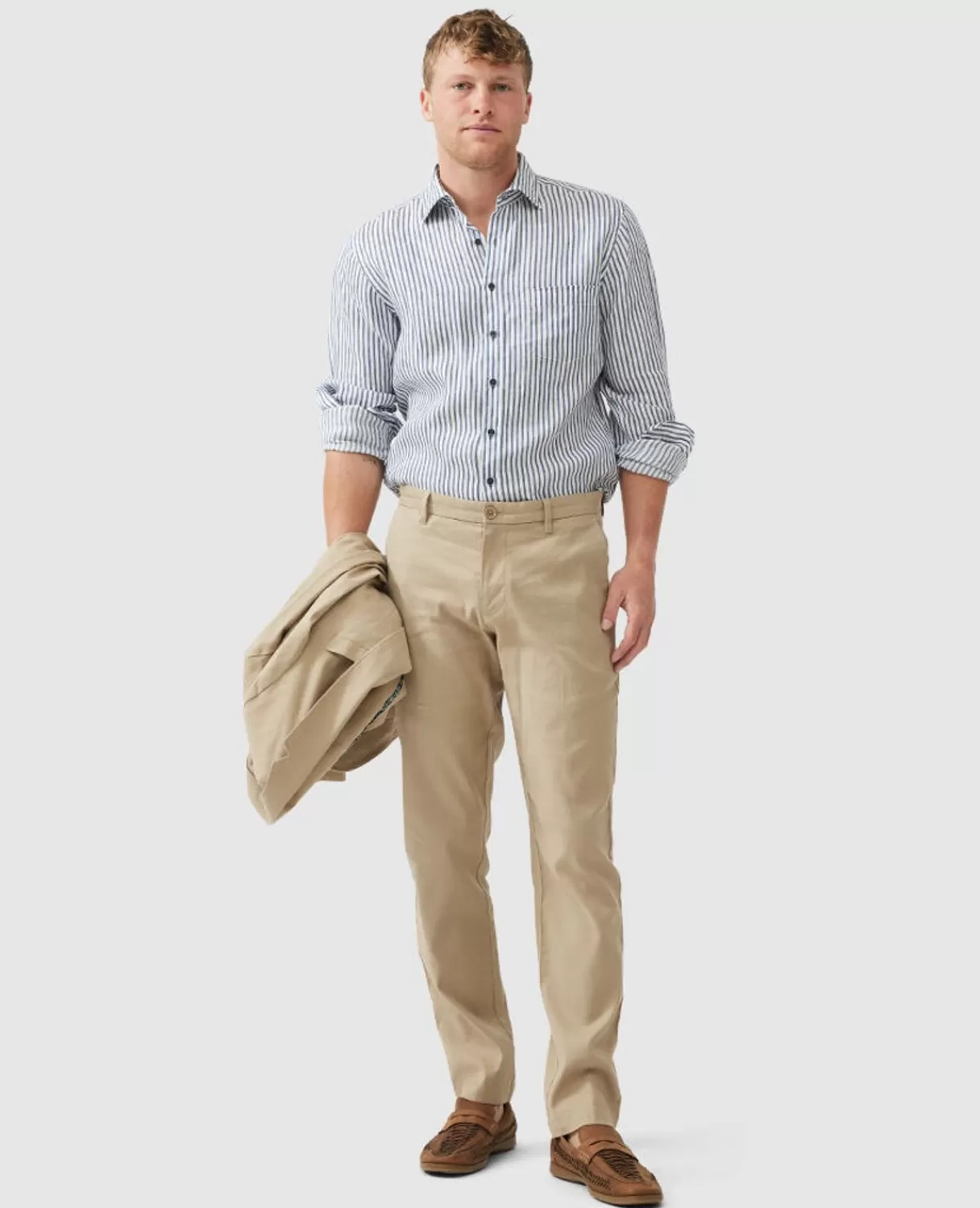 Shop Rodd & Gunn Hurleyville Straight Fit Pant Khaki