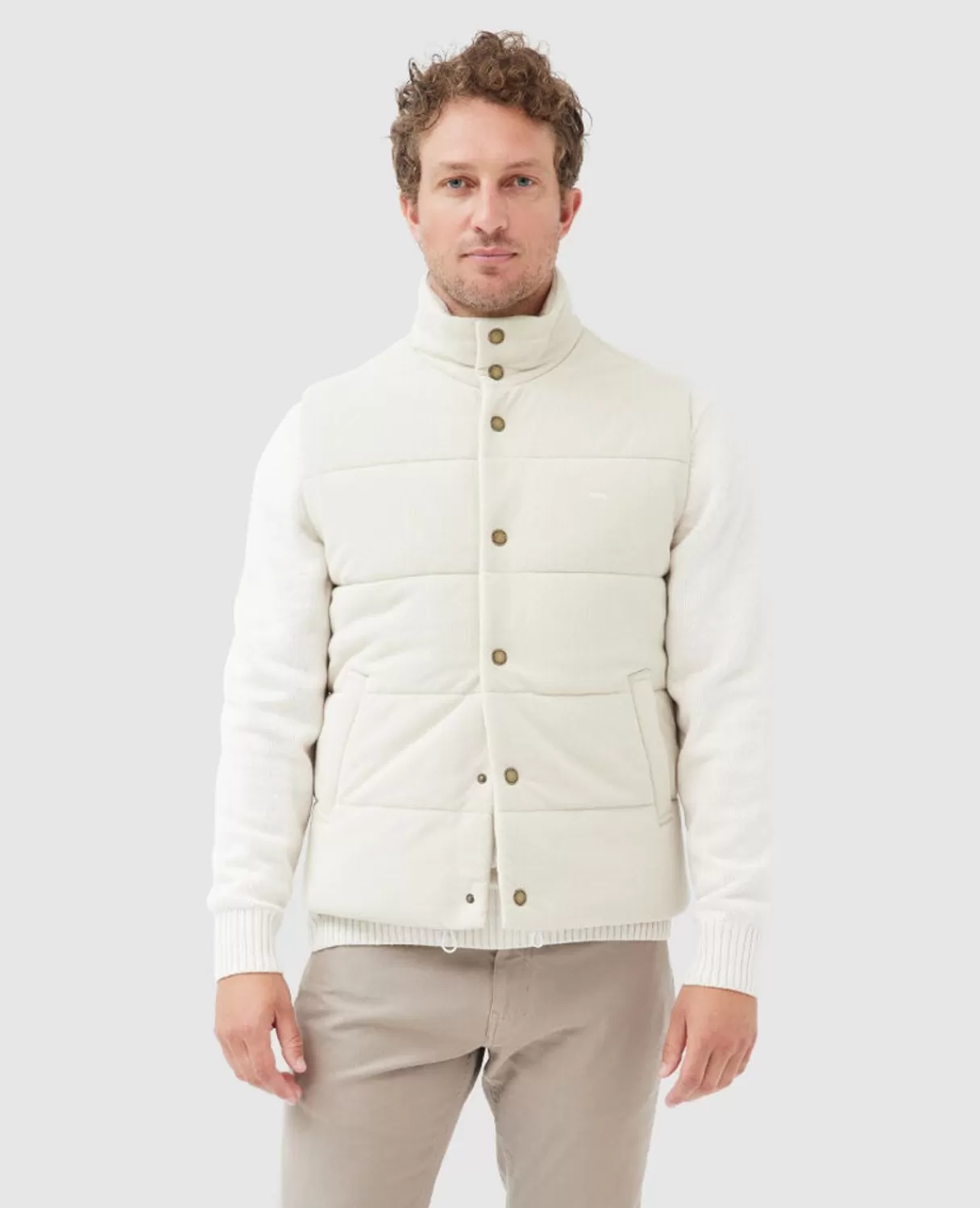 Shop Rodd & Gunn Lake Ferry Vest Sand