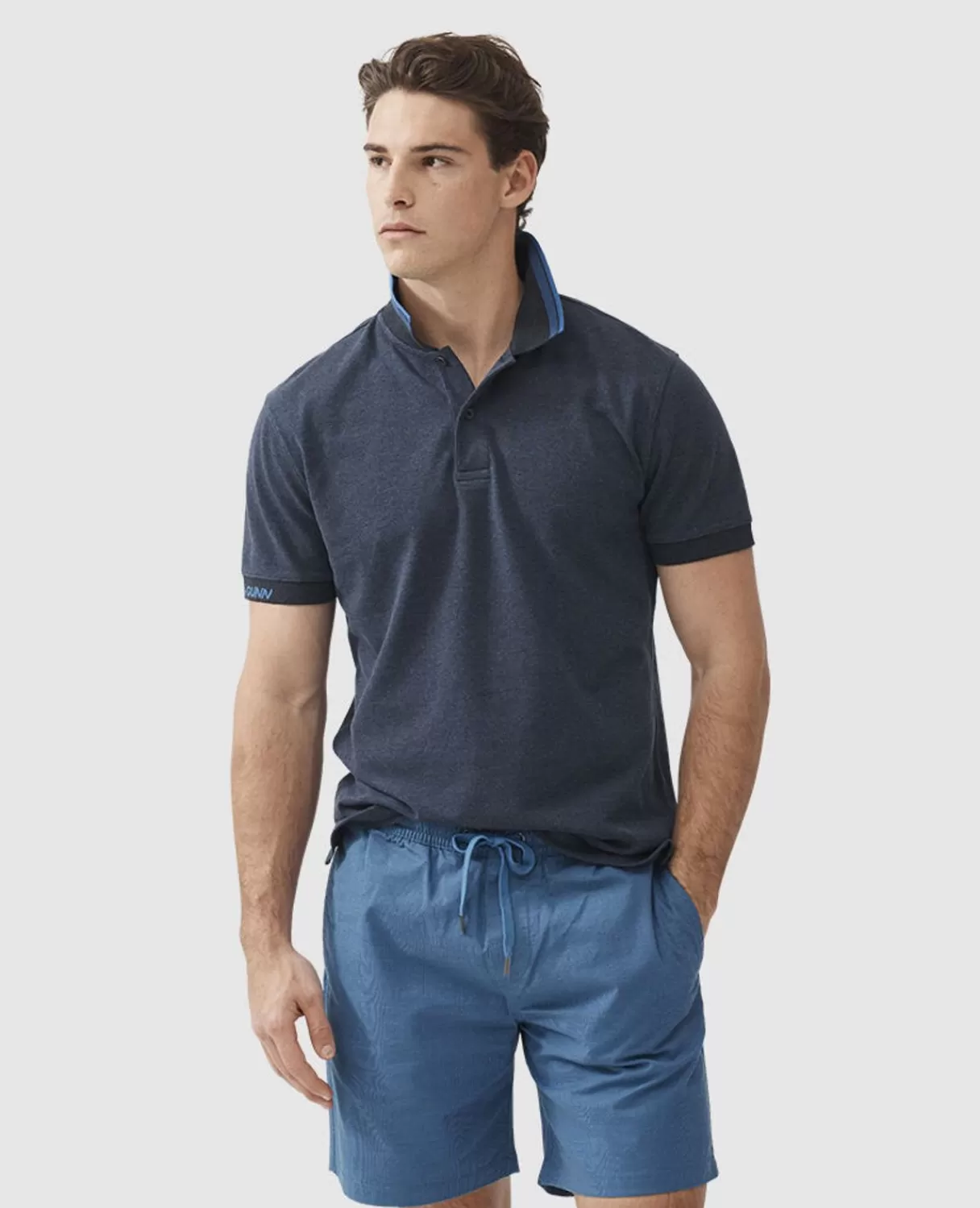 Cheap Rodd & Gunn Masterton Sports Fit Polo Navy