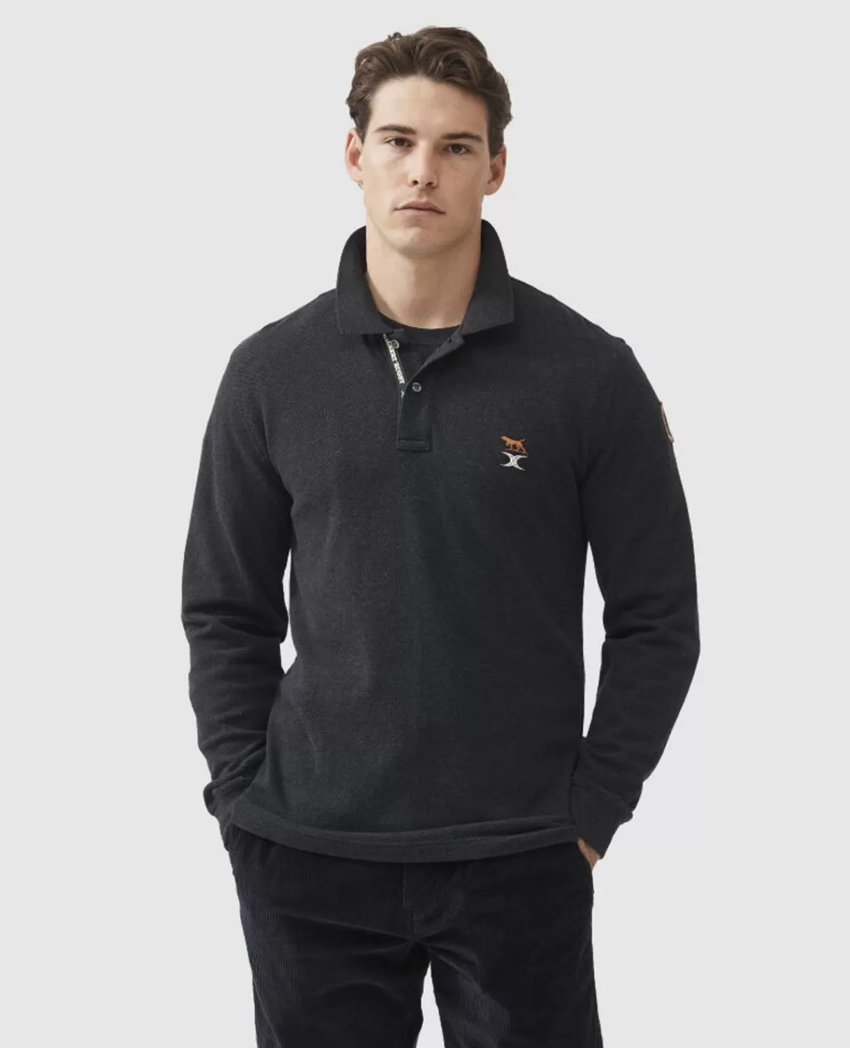 Store Rodd & Gunn Meadow Lane Polo Charcoal