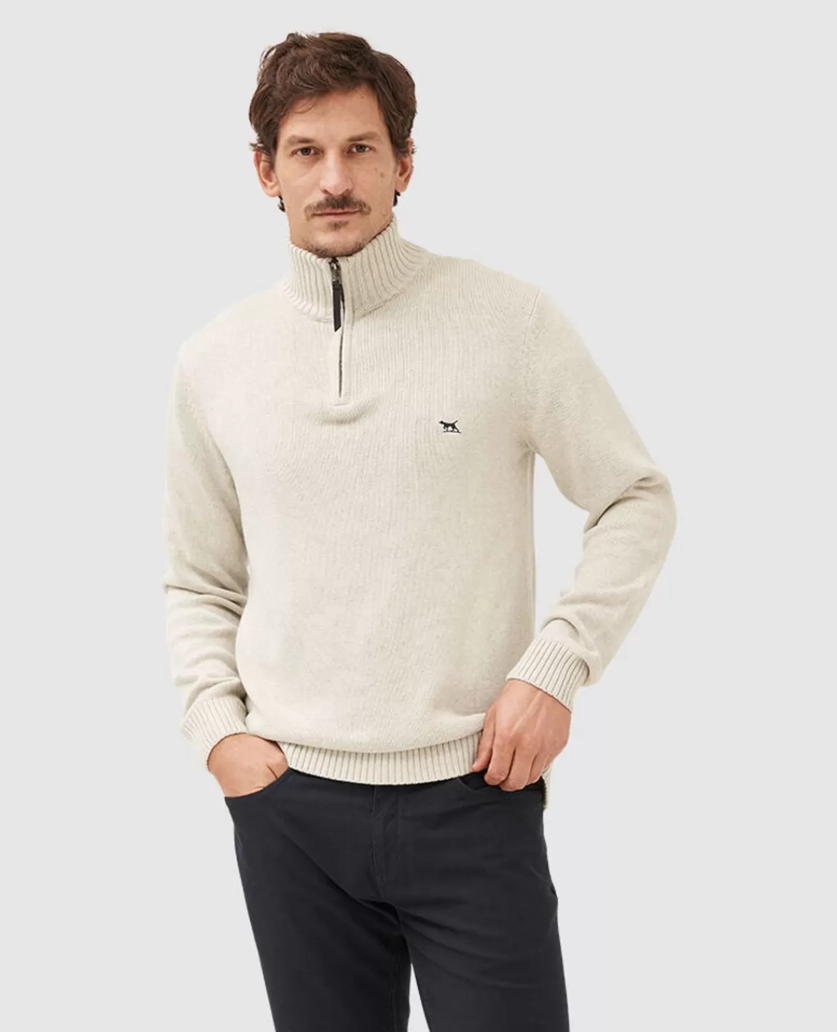 Sale Rodd & Gunn Merrick Bay Knit Natural