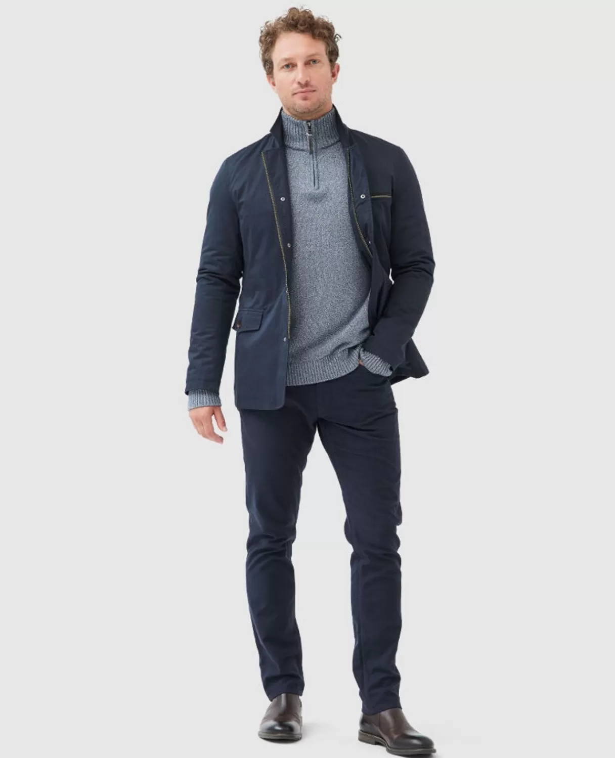 Flash Sale Rodd & Gunn Merrick Bay Knit Indigo