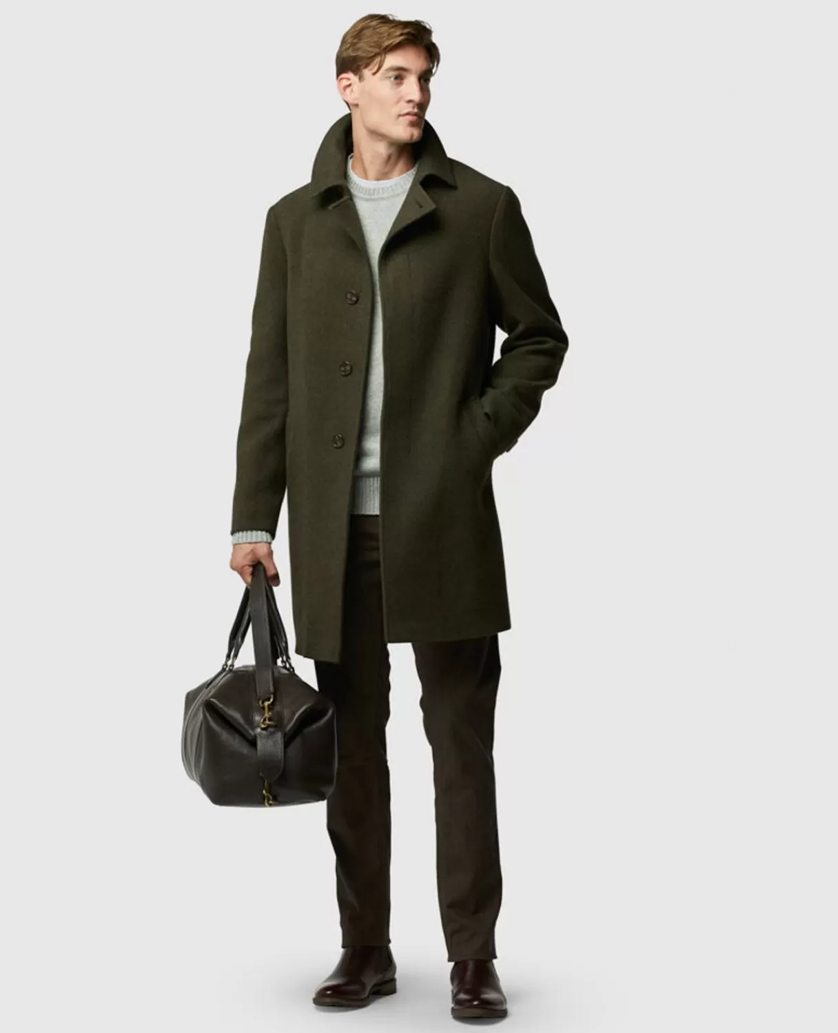 Fashion Rodd & Gunn Murchison Coat Olive