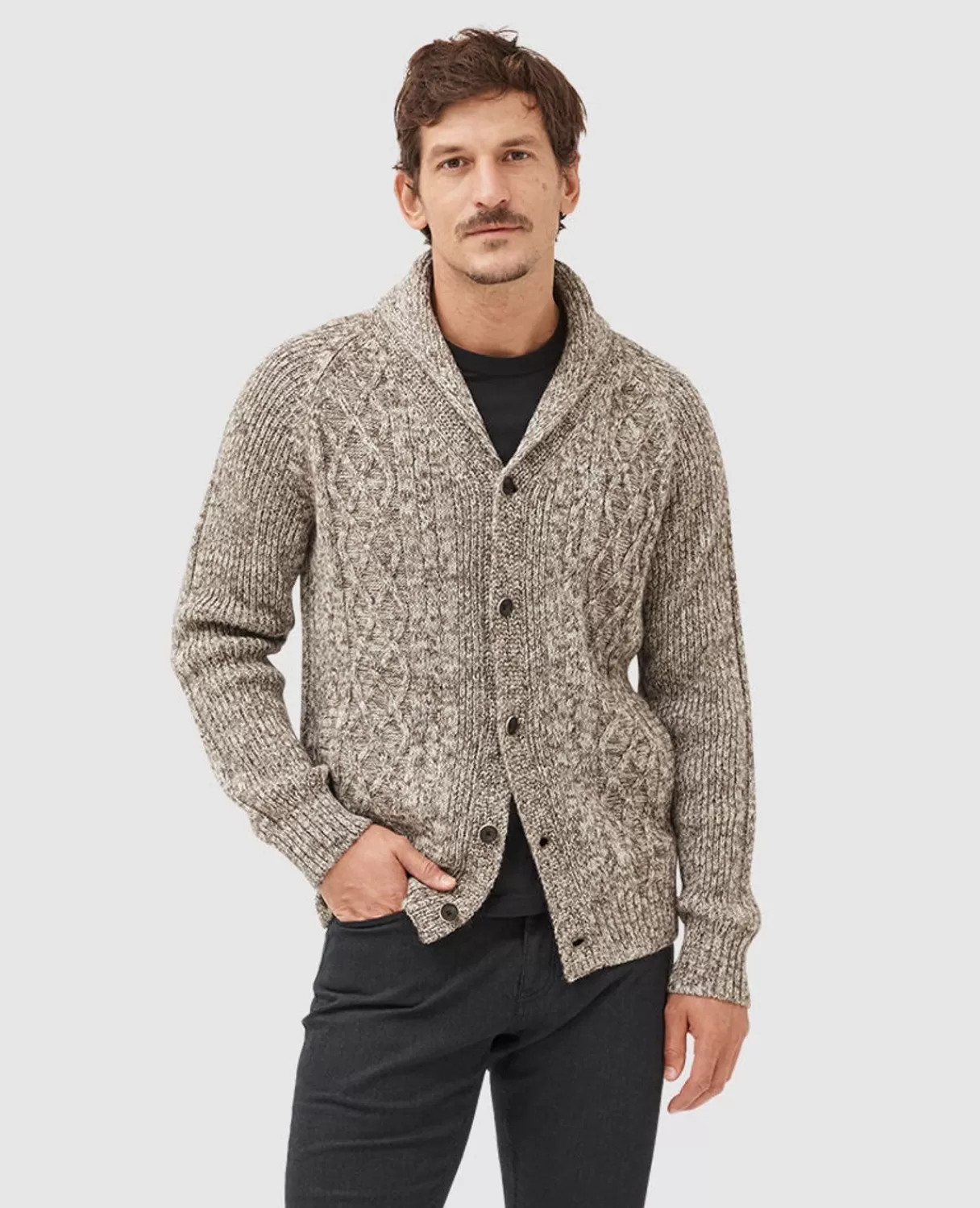 Online Rodd & Gunn North East Valley Knit Oatmeal