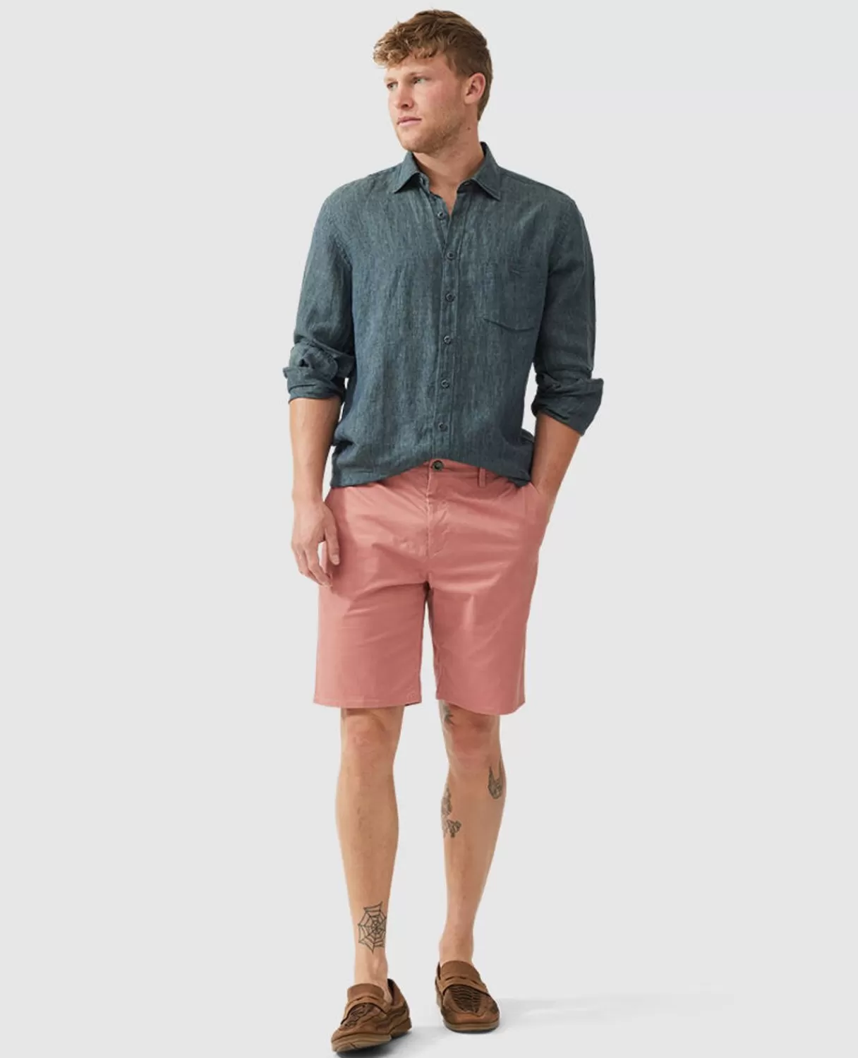 Discount Rodd & Gunn North Thames Sports 9" Short Coral