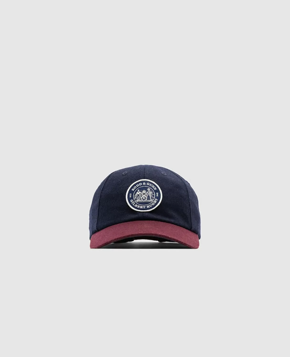 Best Sale Rodd & Gunn Otago Cap Navy/Burg