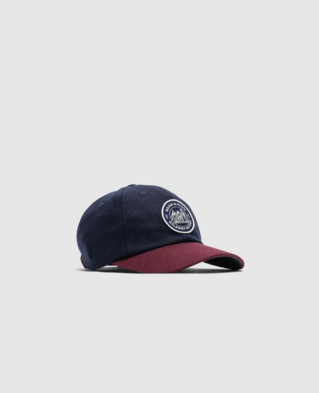 Best Sale Rodd & Gunn Otago Cap Navy/Burg