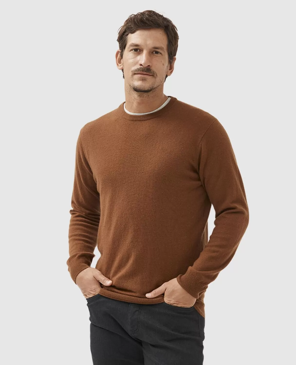 Shop Rodd & Gunn Queenstown Sweater Truffle