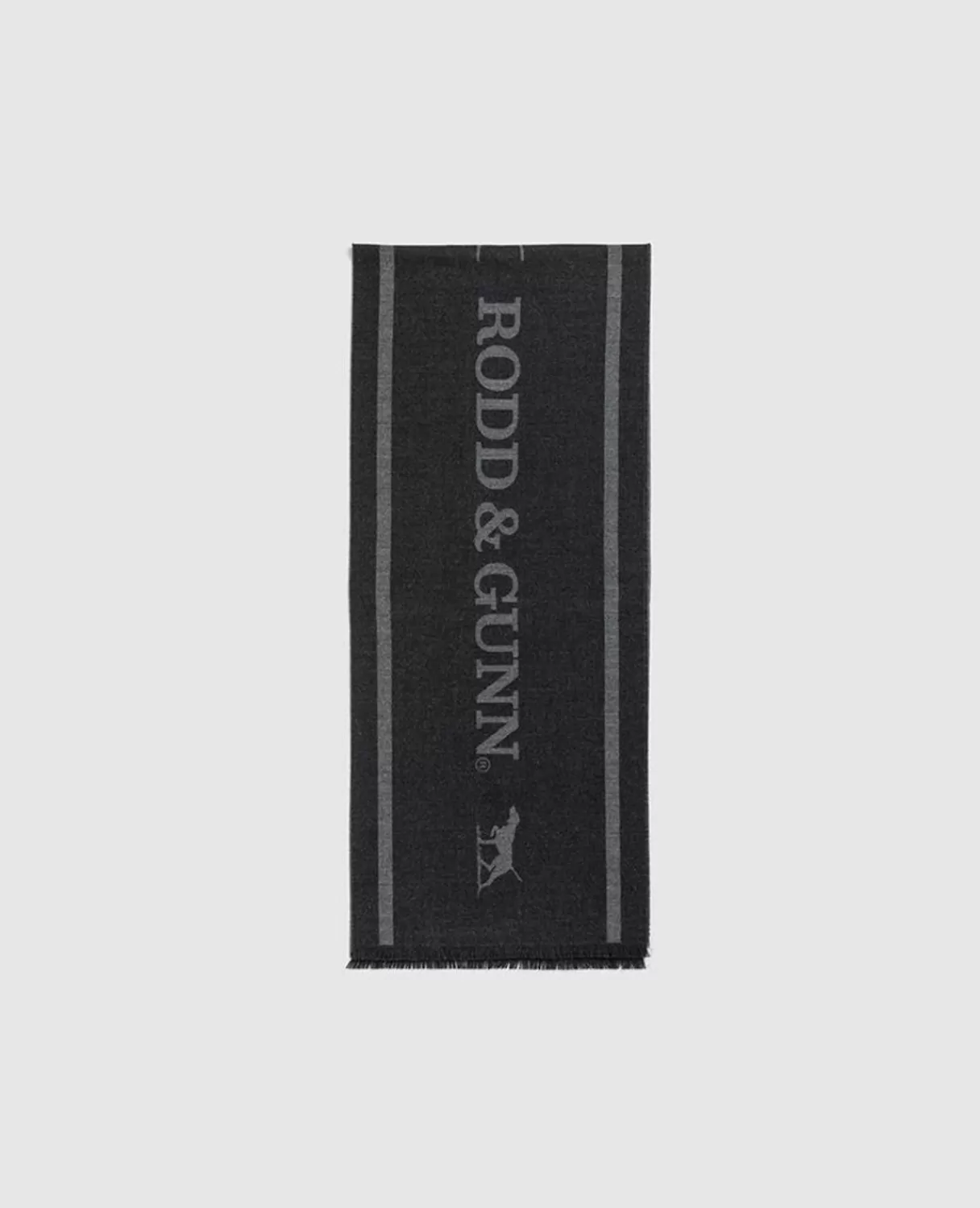 Discount Rodd & Gunn Stadium Scarf Charcoal/Grey