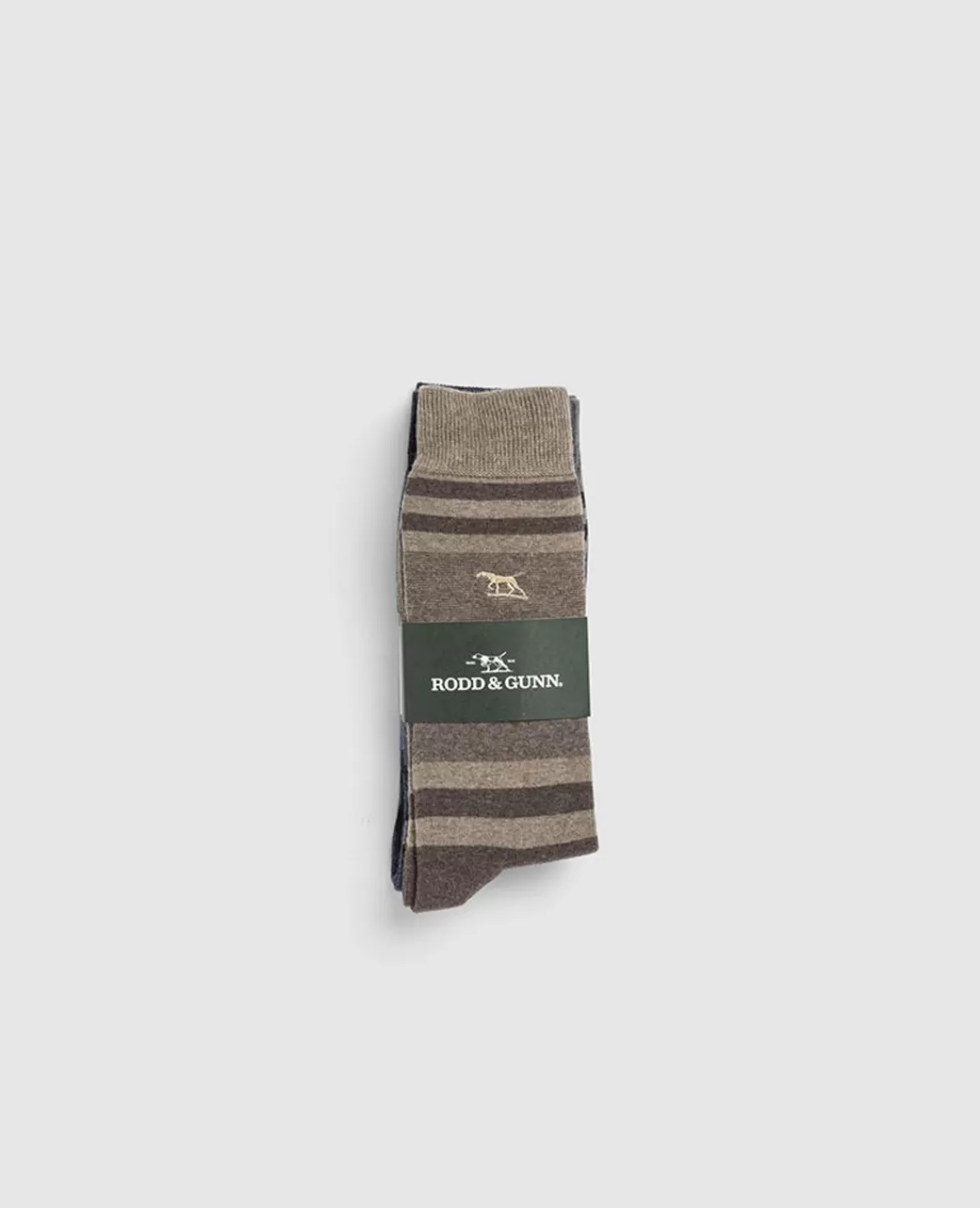 Online Rodd & Gunn Stirling Striped Three Pack Socks Assorted