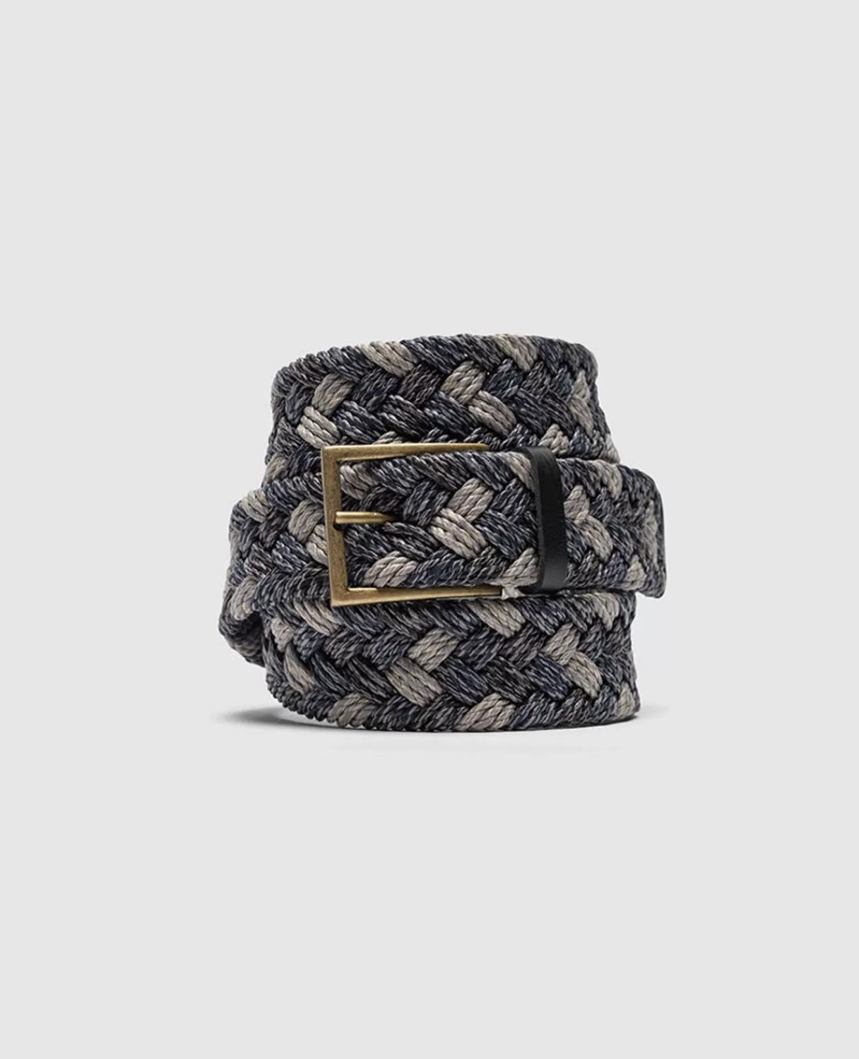 Clearance Rodd & Gunn Thames Weave Belt Denim Multi