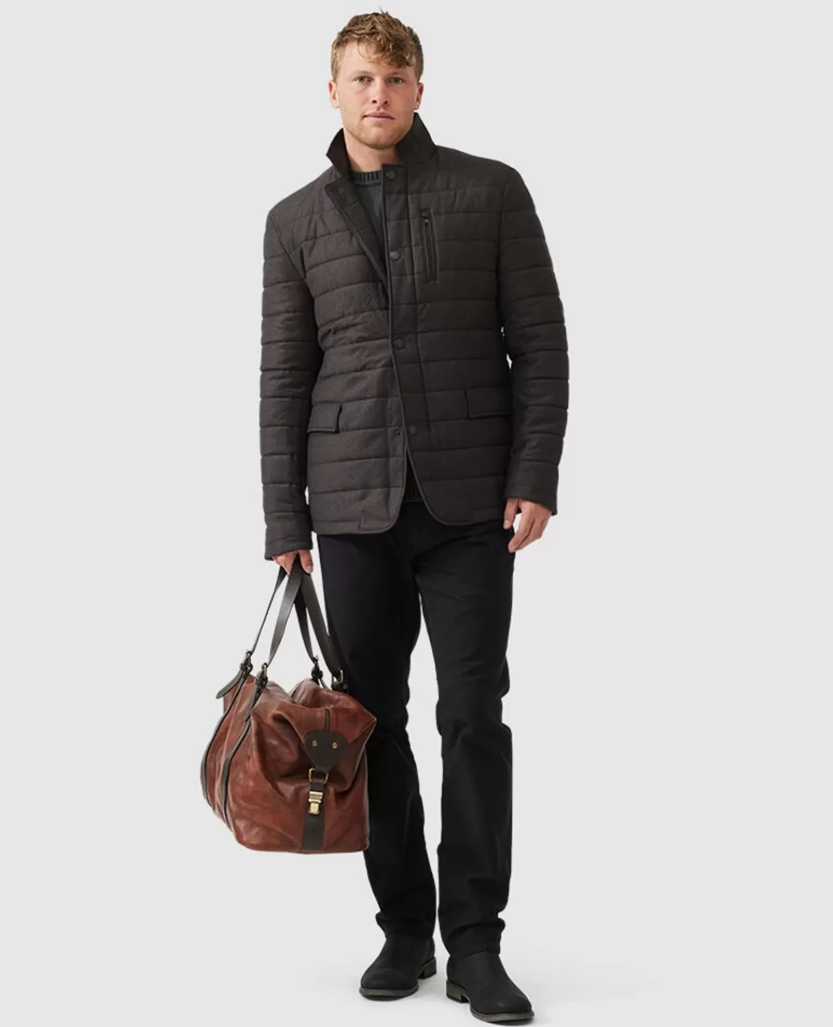 Outlet Rodd & Gunn The Esplanade Jacket Forest