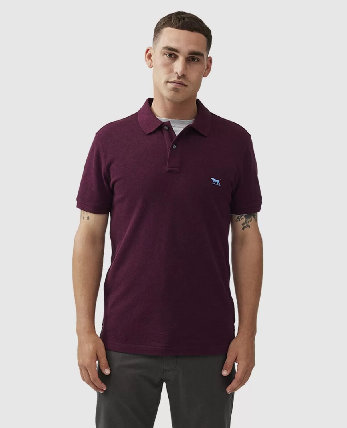 Shop Rodd & Gunn The Gunn Polo Garnet