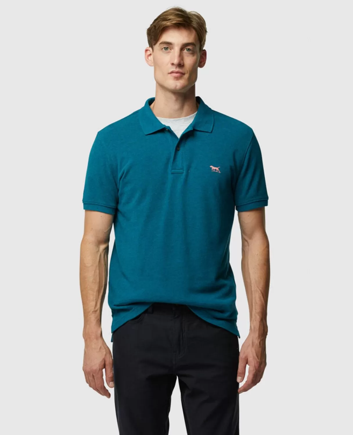 Clearance Rodd & Gunn The Gunn Polo Pacific