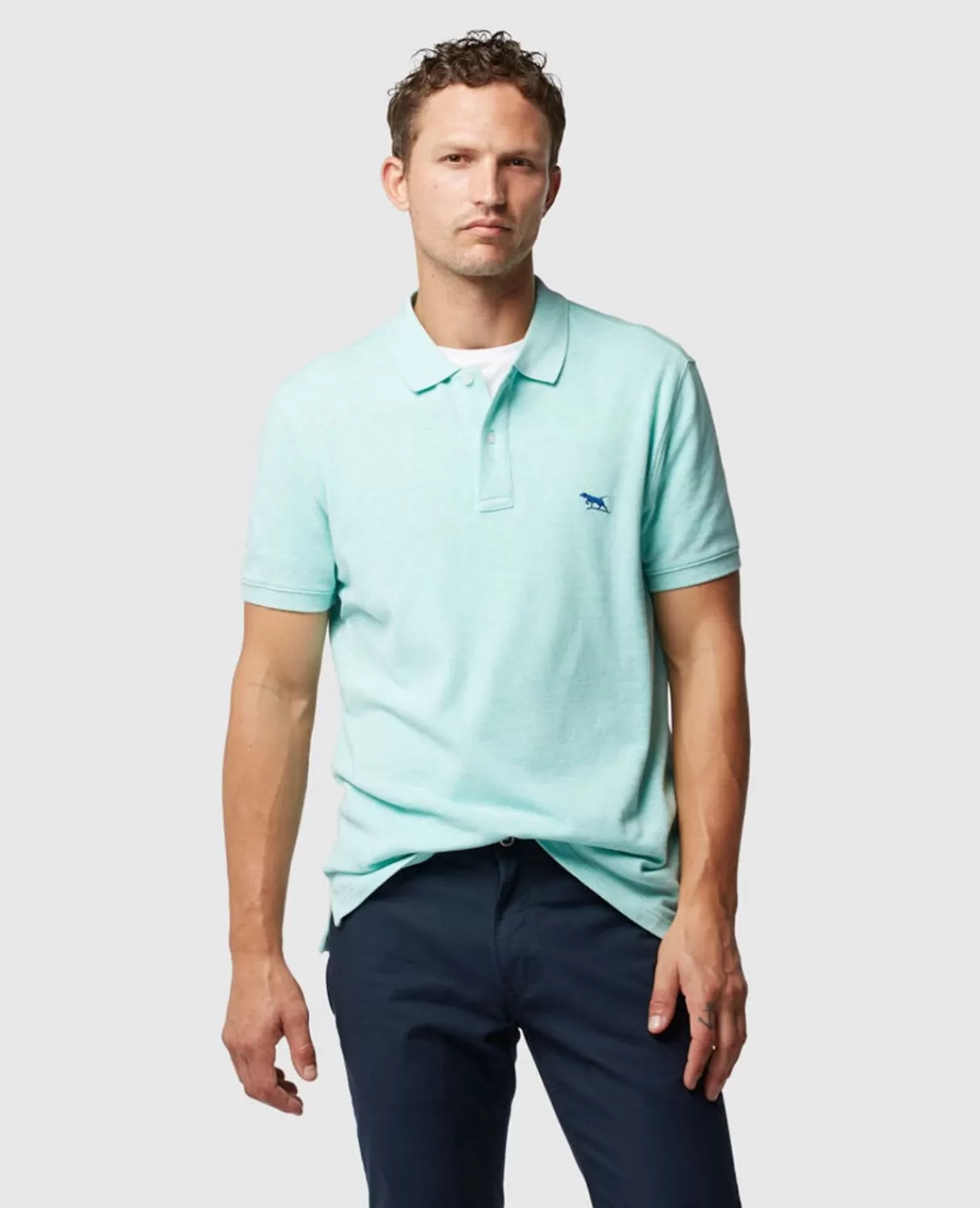 Clearance Rodd & Gunn The Gunn Polo Mint