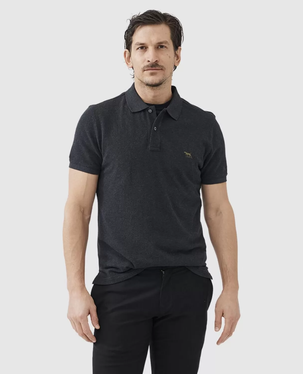 Online Rodd & Gunn The Gunn Polo Charcoal