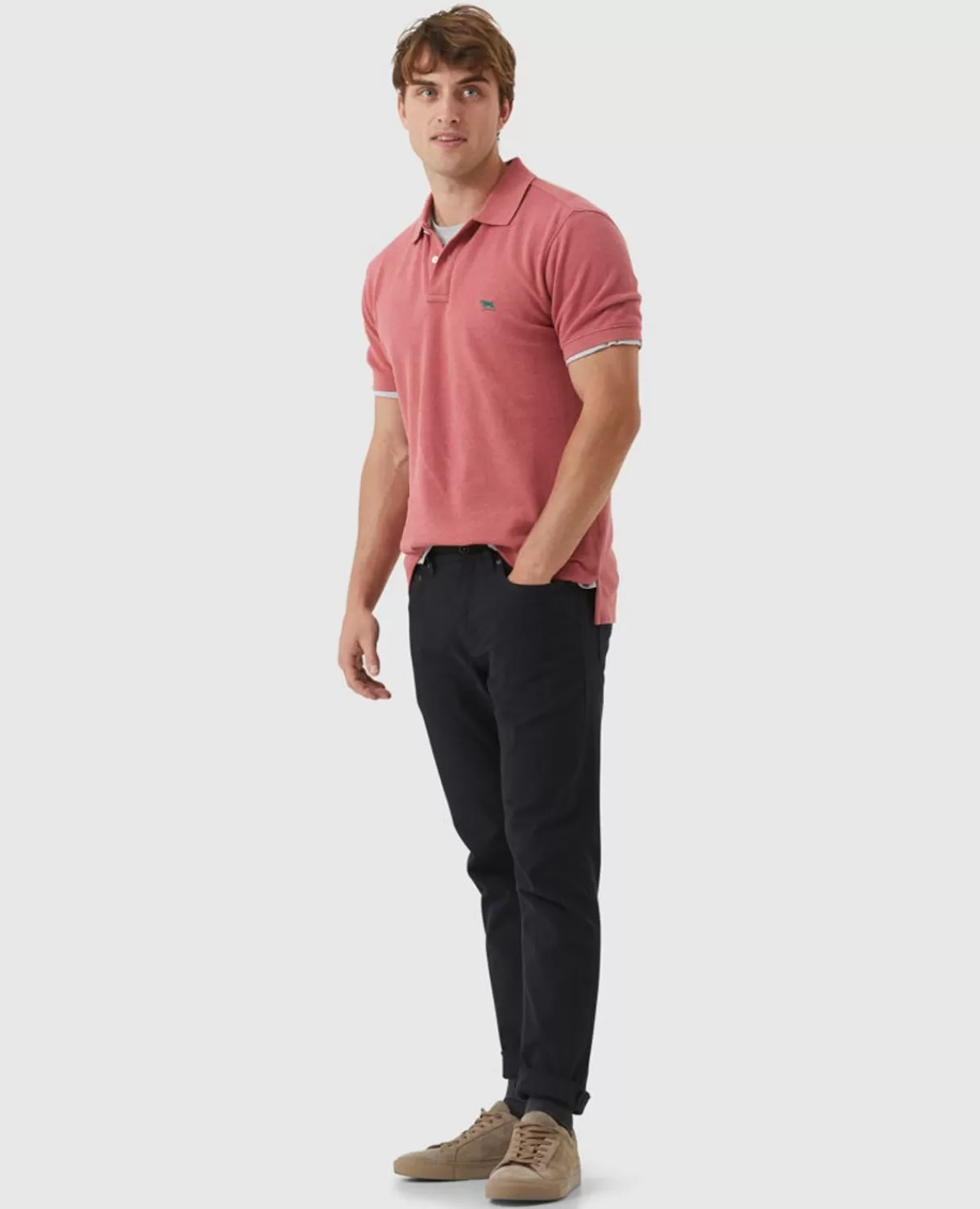 Cheap Rodd & Gunn The Gunn Polo Dustyrose