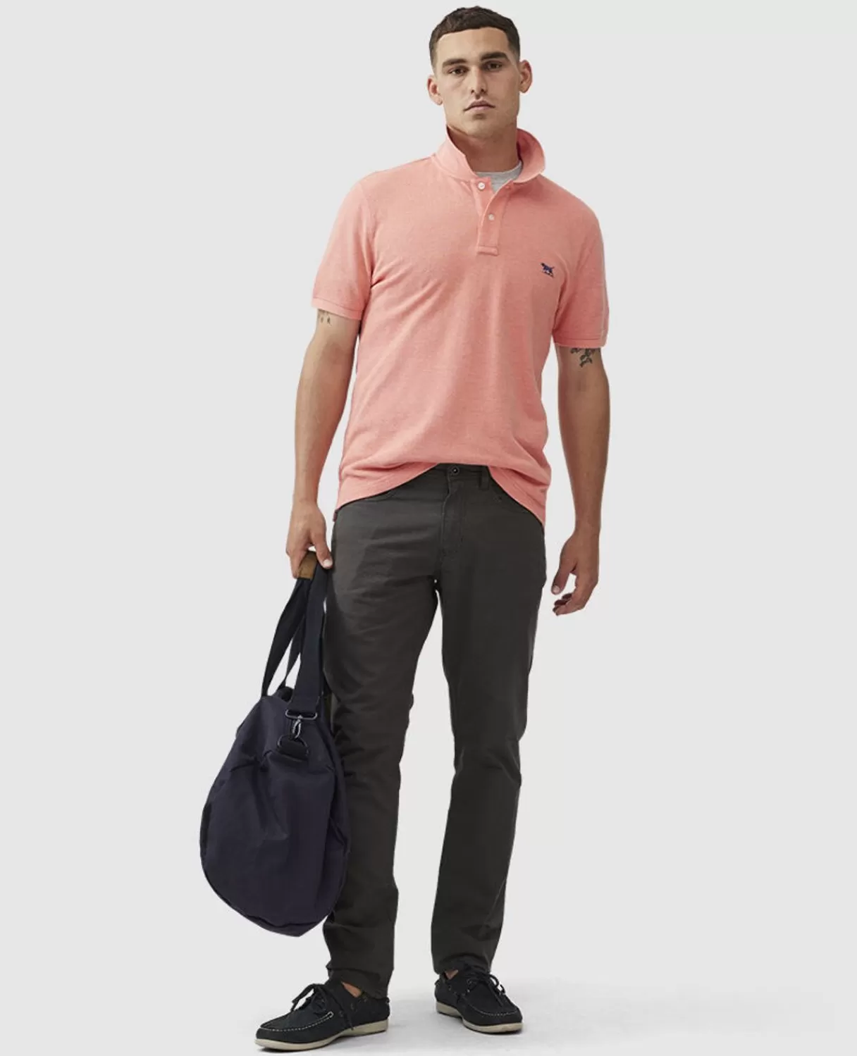 Cheap Rodd & Gunn The Gunn Polo Salmon