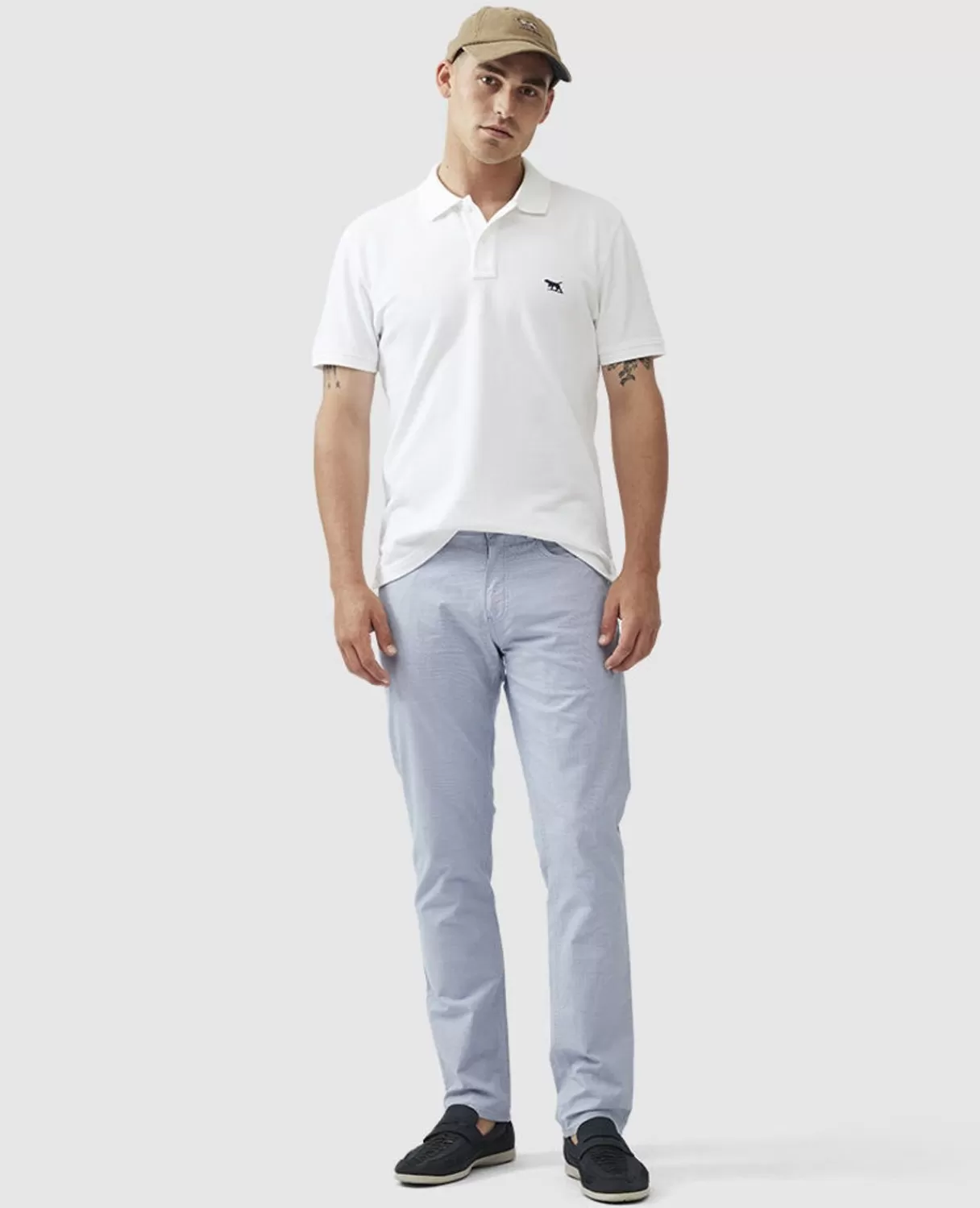 Cheap Rodd & Gunn The Gunn Polo Coconut