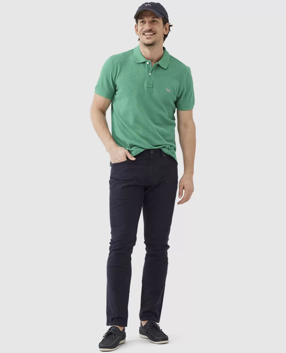 Discount Rodd & Gunn The Gunn Polo Emerald